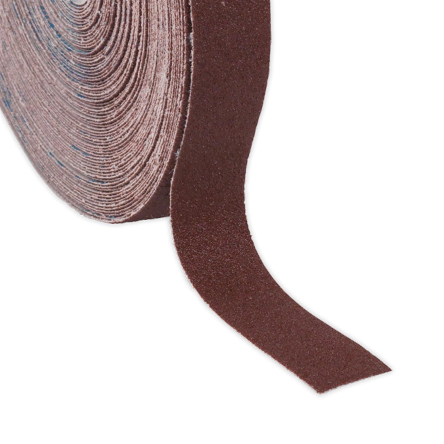 Sealey Emery Roll Brown 25mm x 50m 80Grit