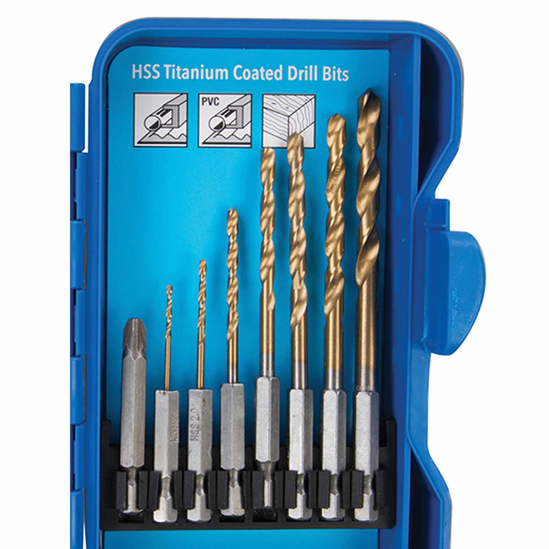 Quick Change Drilling & Driving Set With Handy Soft-Grip Storage Case 20Pc