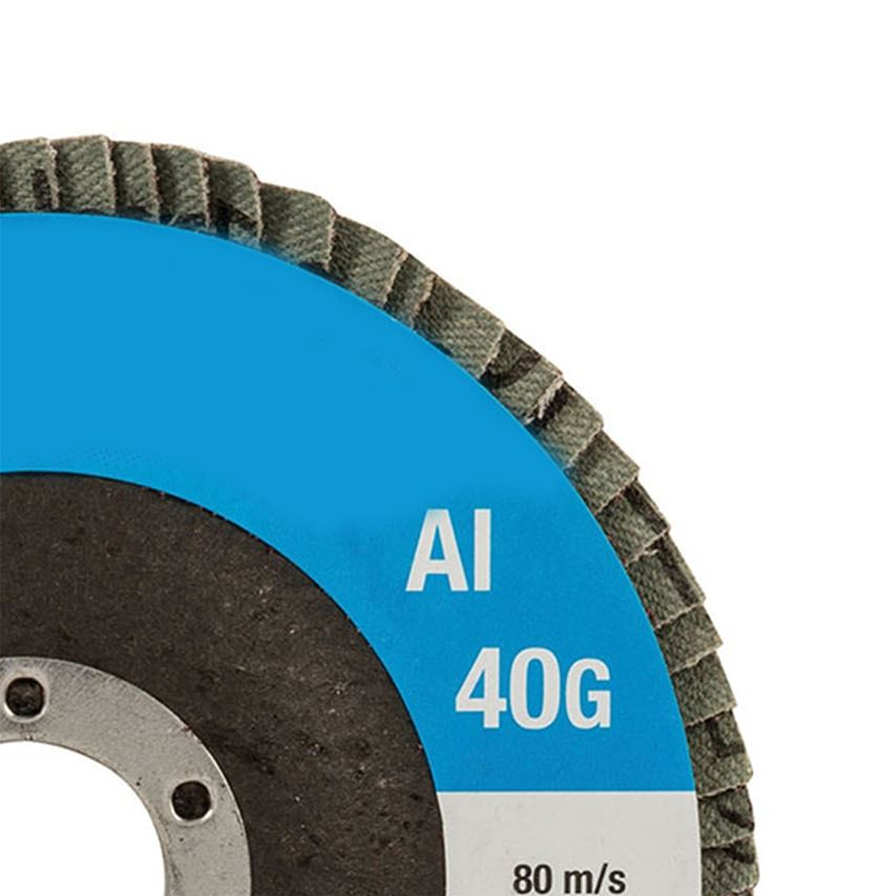 Aluminium Oxide Flap Disc Use On Steel Cast Iron Alloys And Wood 115mm 60 Grit