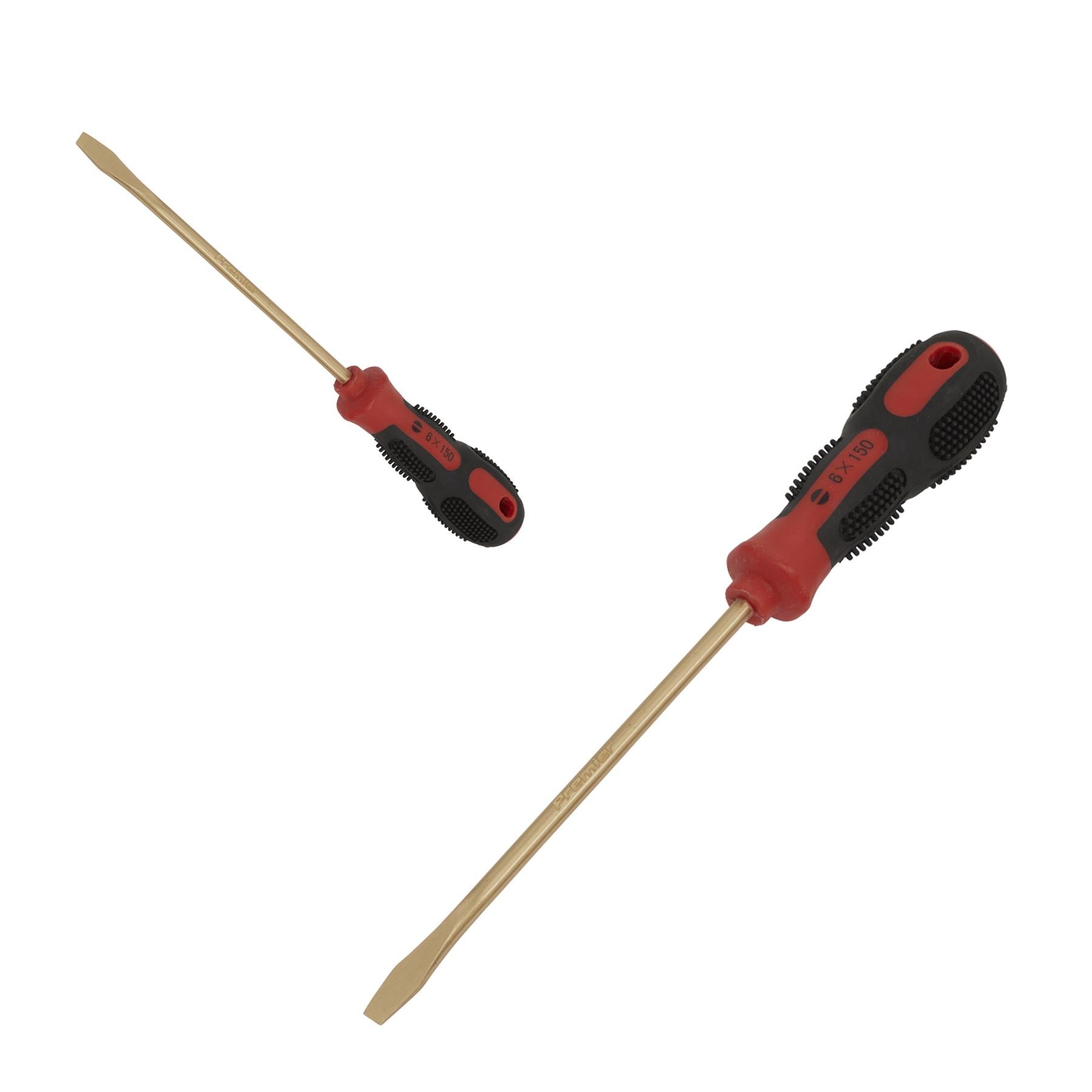 Sealey Screwdriver Slotted 6 x 150mm - Non-Sparking