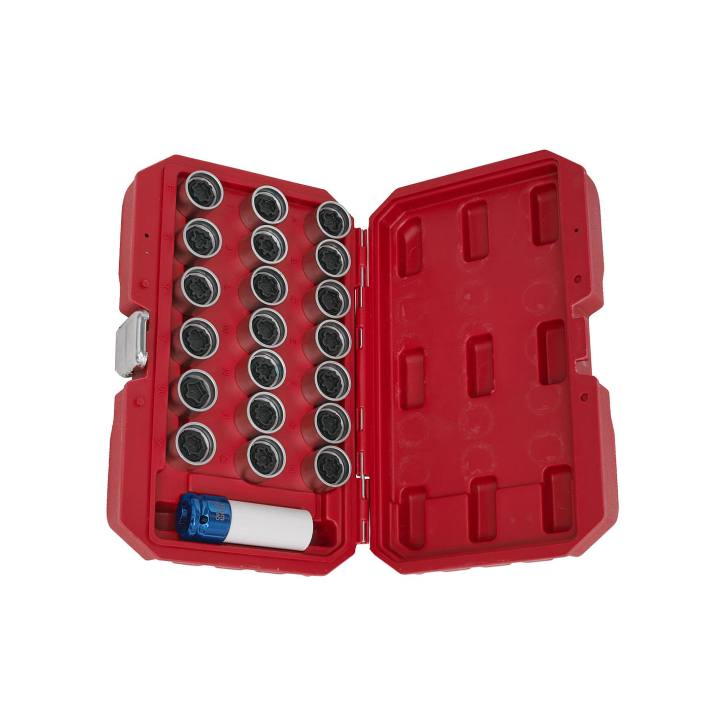 Sealey Locking Wheel Nut Key Set 21pc - Audi 1/2"Sq Drive 17mm
