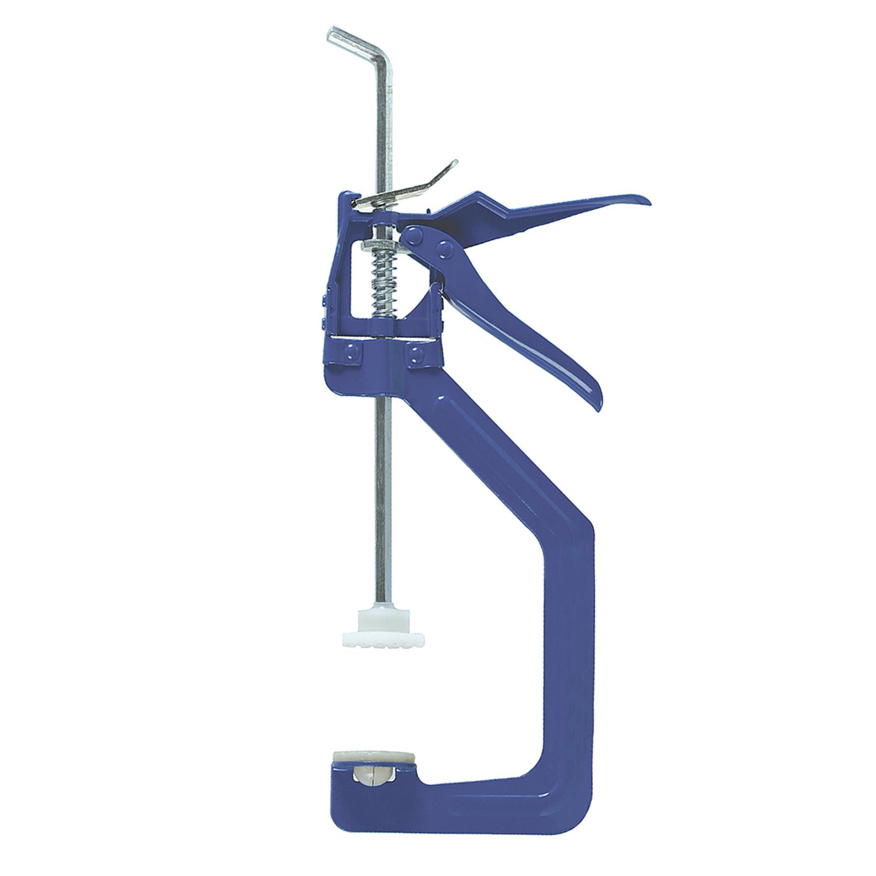 One-Handed Clamp 150mm Soft Jaws Delicate Work Woodwork Workshop Steel Frame