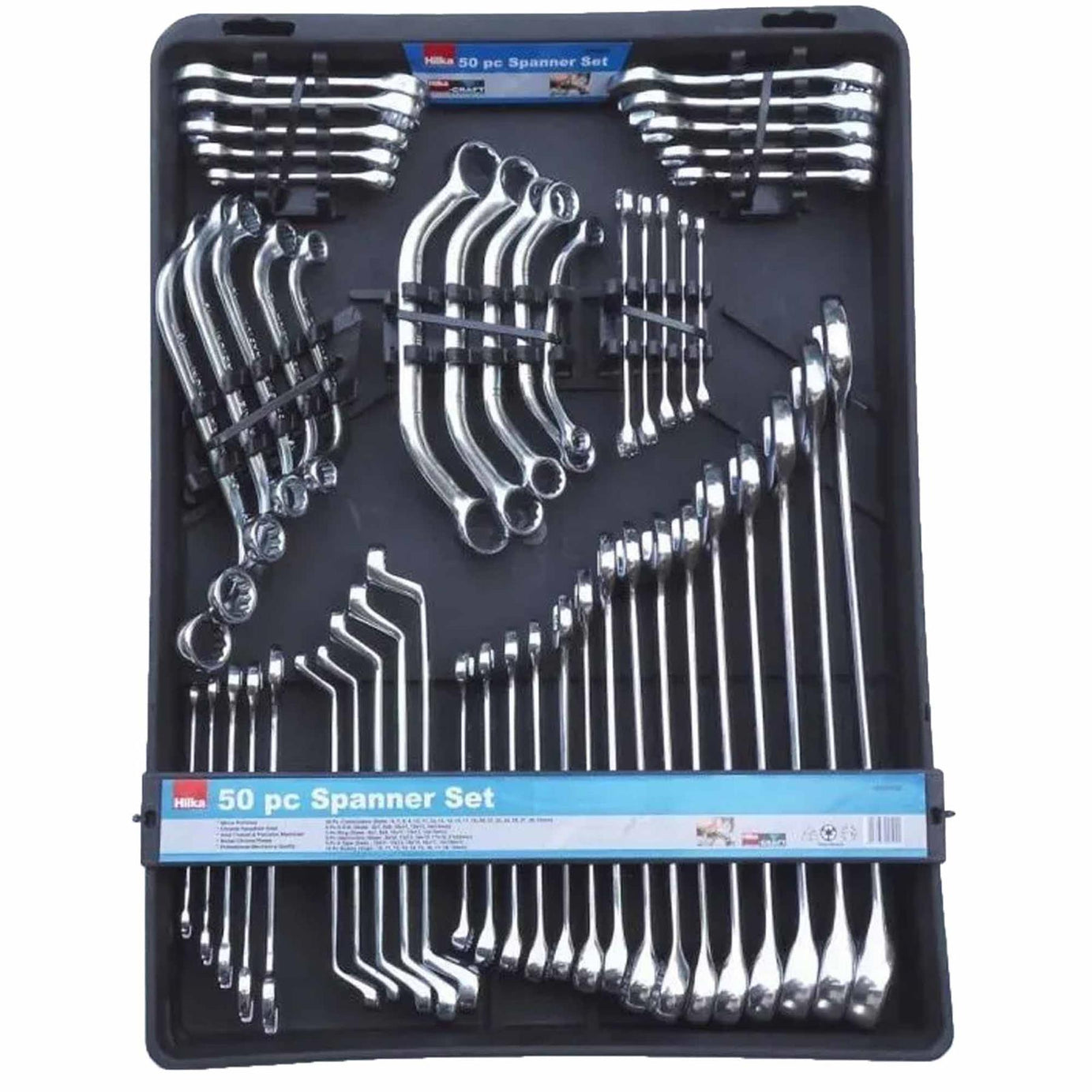 Hilka 50 Piece Spanner Set Metric