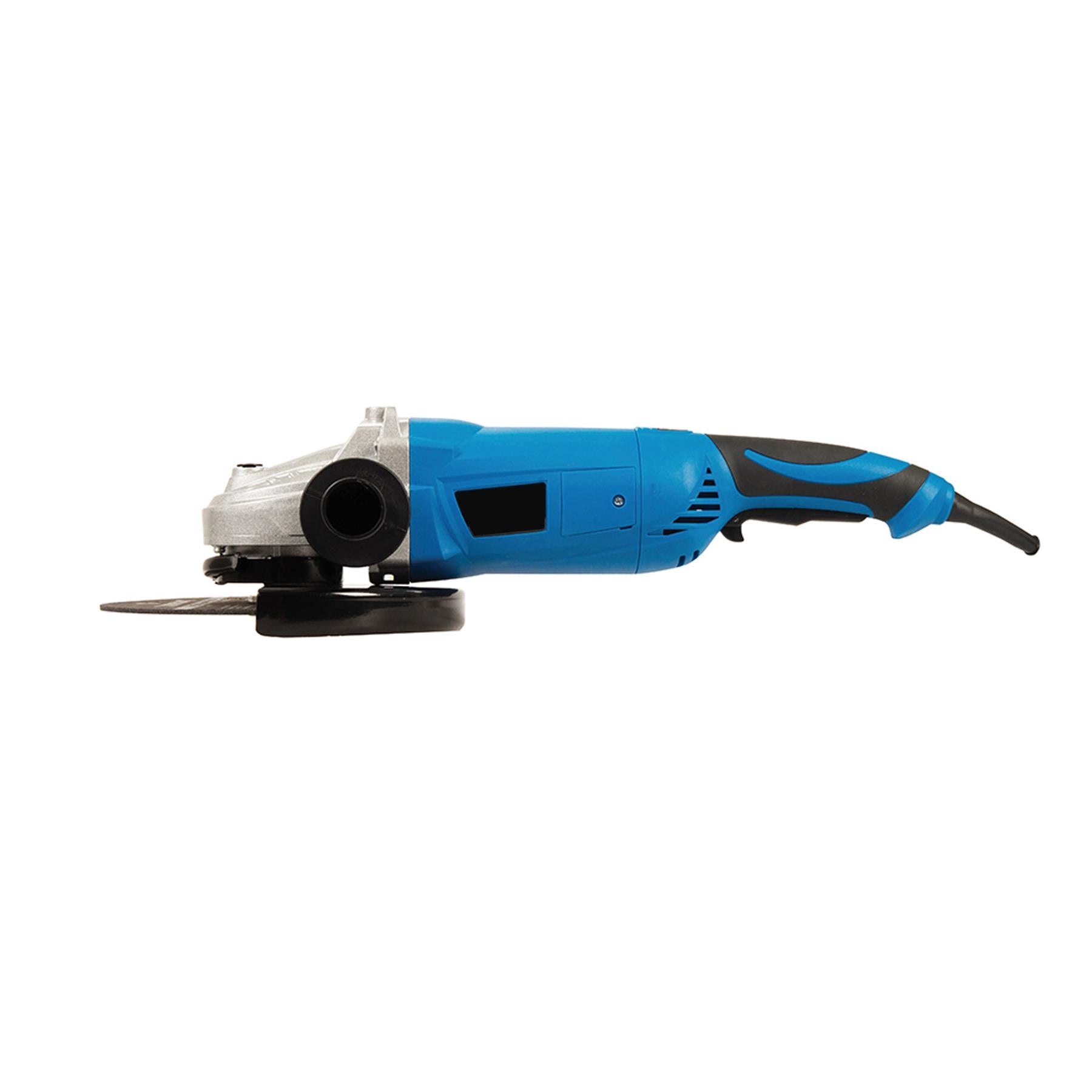 Silverstorm 2400W Angle Grinder 230mm Soft Start Use w/Wire Cup Brushes & wheels