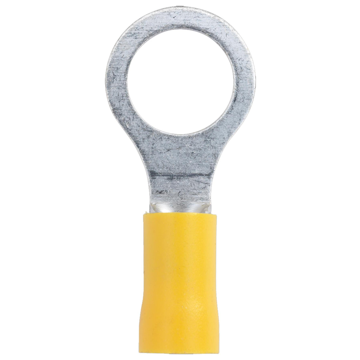 Easy-Entry Ring Terminal 10.5mm (3/8") Yellow Pack of 100 Sealey