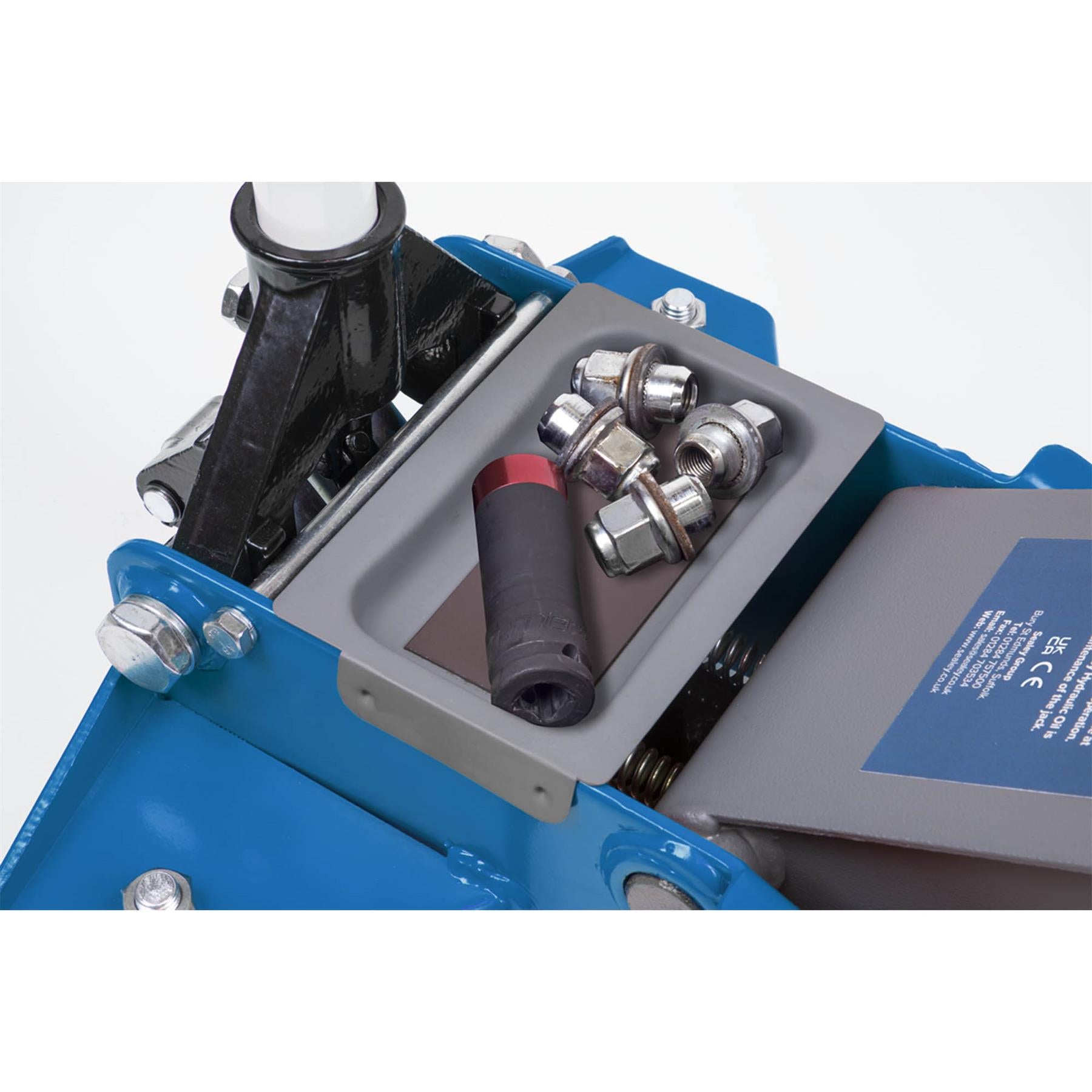 Sealey Trolley Jack 2.25tonne Low Entry Rocket Lift Blue