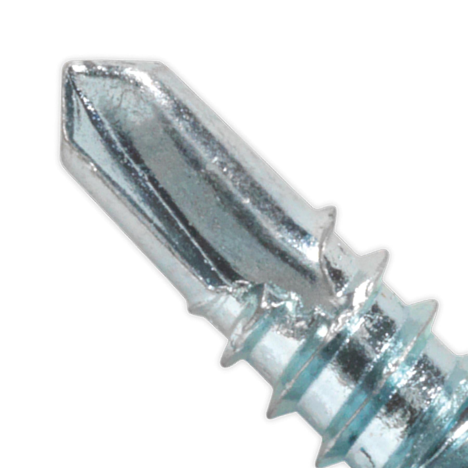 Sealey Self Drilling Screw 4.8 x 13mm Hex Head Zinc Pack of 100
