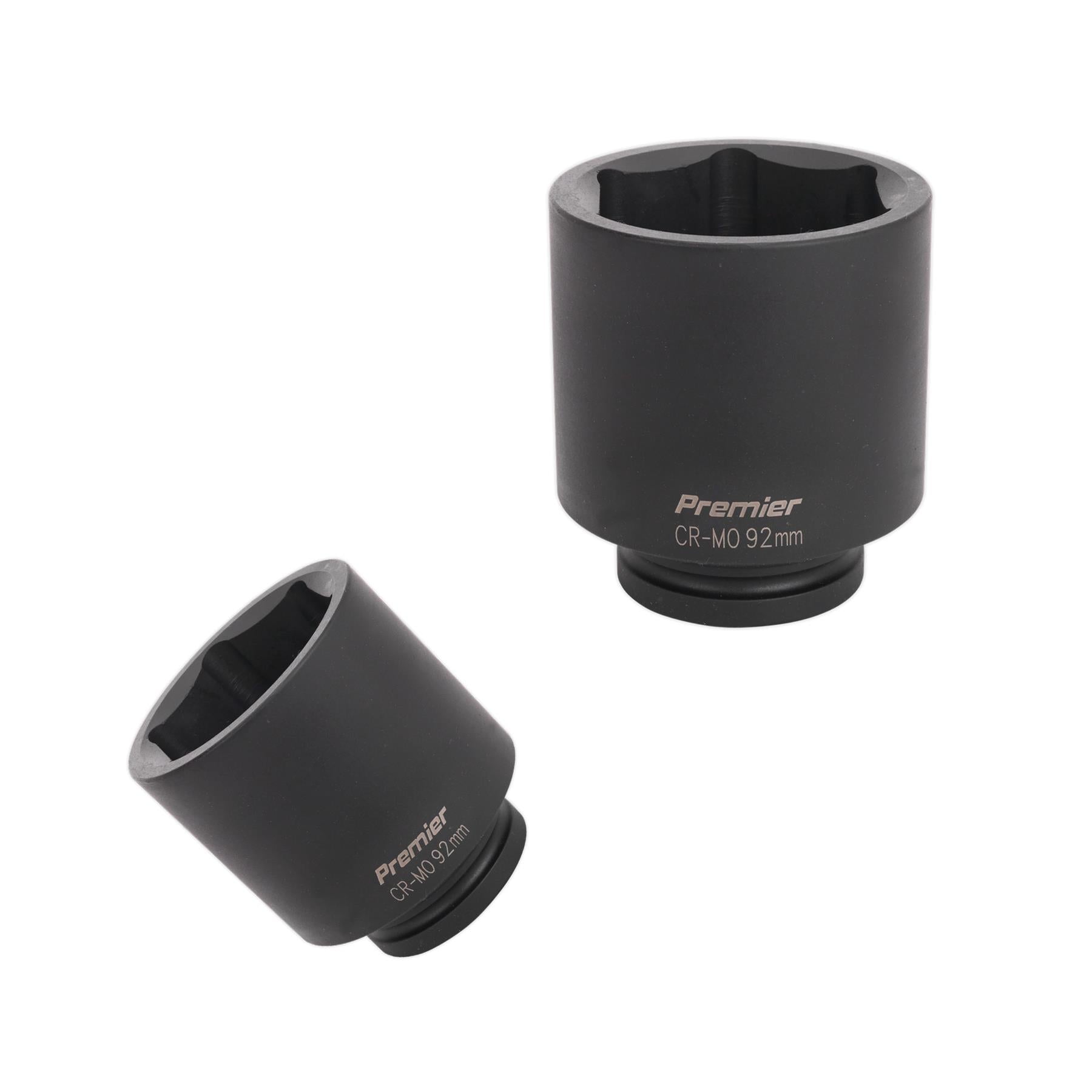Sealey Impact Socket 92mm Deep 1"Sq Drive Chrome Molybdenum Lifetime Guarantee