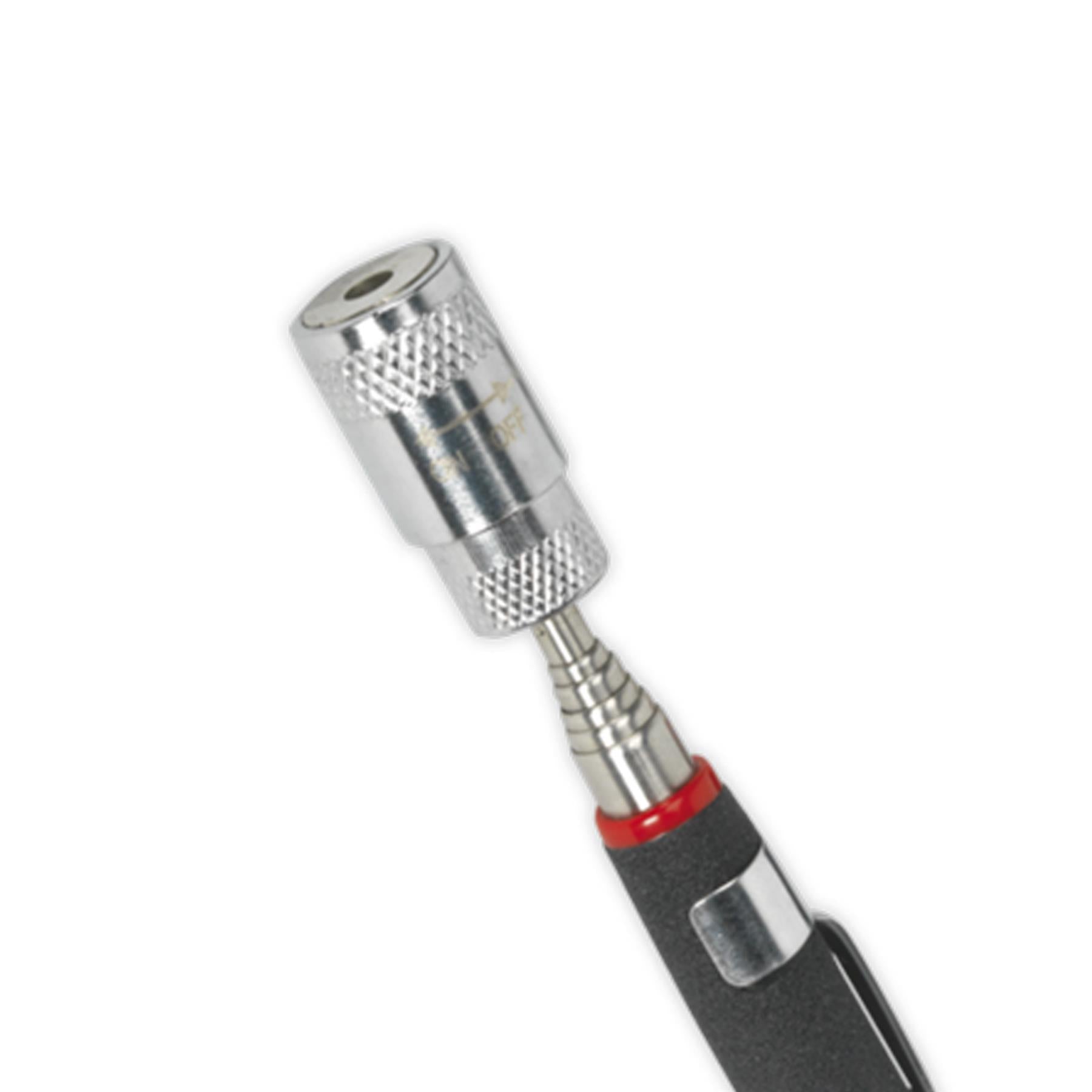Sealey Telescopic Magnetic LED Pick-Up Tool & Inspection Mirror Set