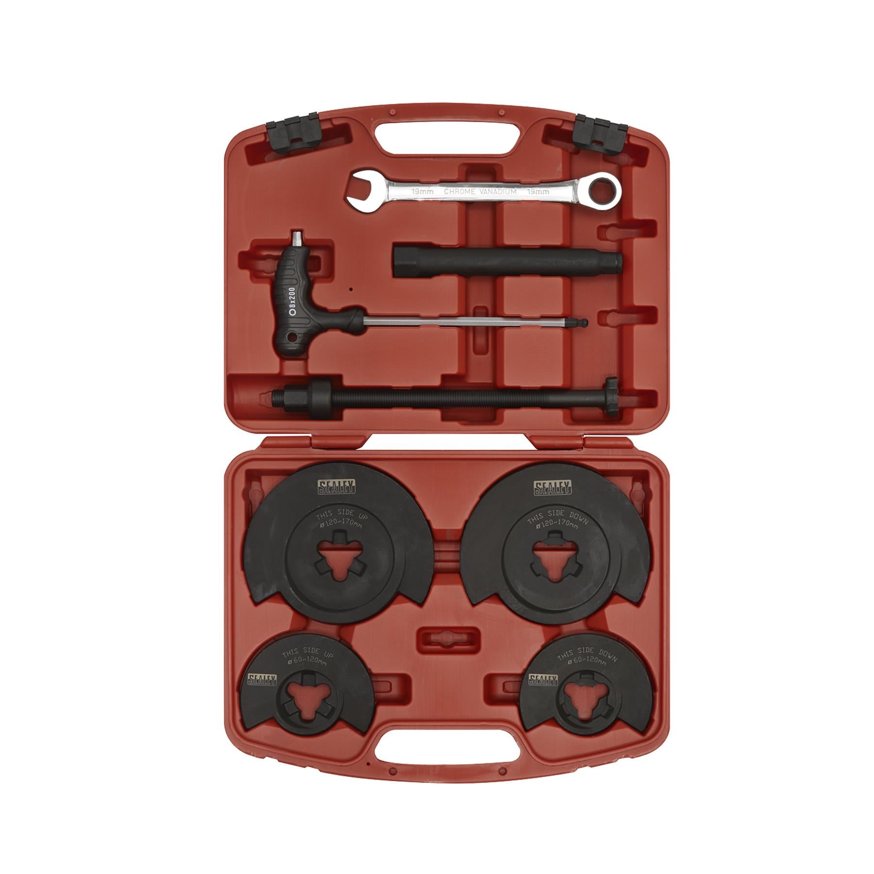 Sealey Coil Spring Compressor - Wishbone Suspension 1000kg