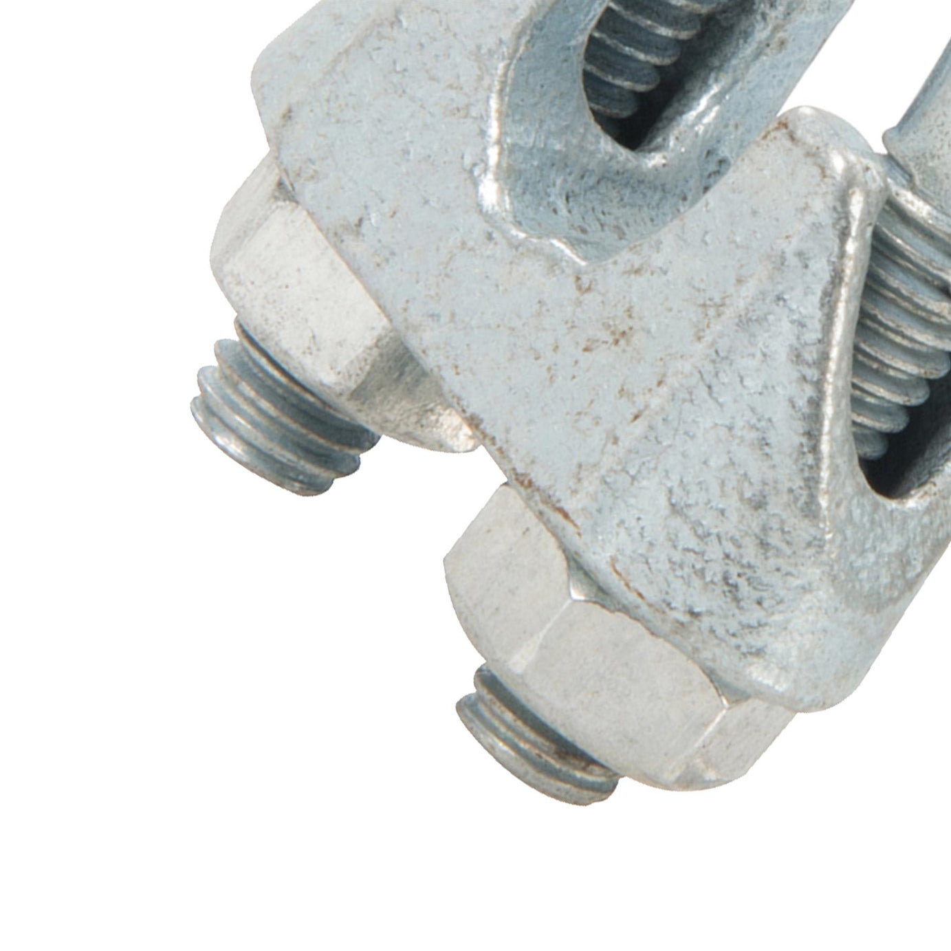 Wire Rope Grips Clamps M8 U Bolts Fitting Cable Cord Tie Heavy Duty Steel Metal