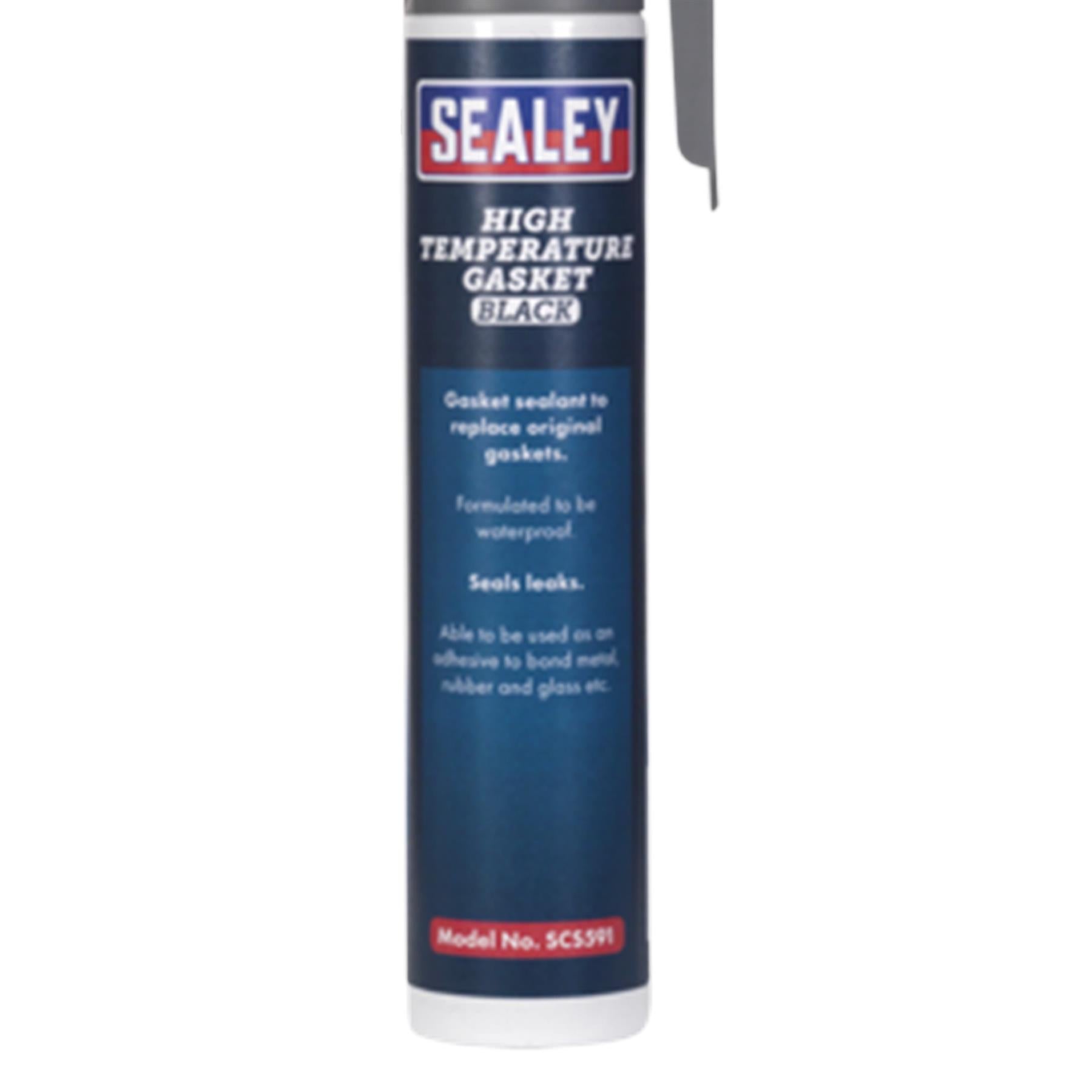 Sealey High Temperature Gasket Sealant Black 200ml