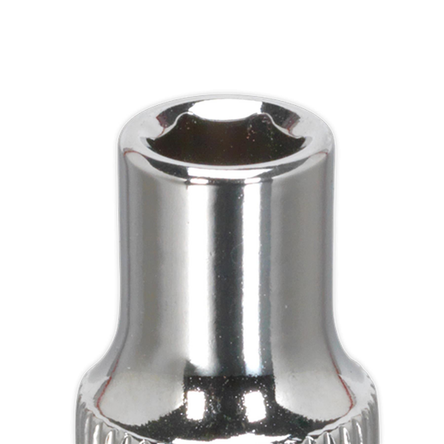 Sealey WallDrive Socket 5mm 1/4"Sq Drive Fully Polished