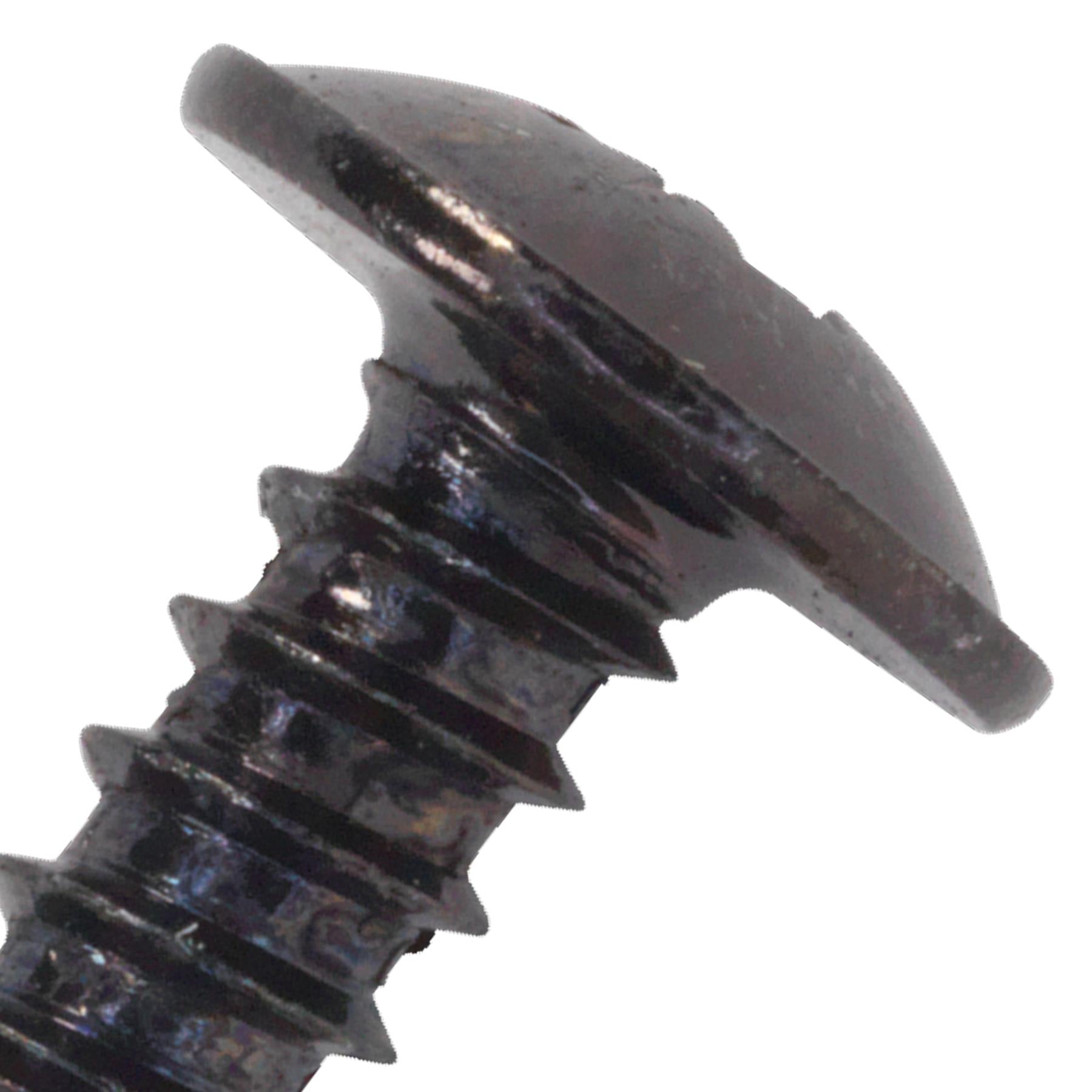 Sealey Self Tapping Screw 4.2 x 13mm Flanged Head Black Pozi Pack of 100