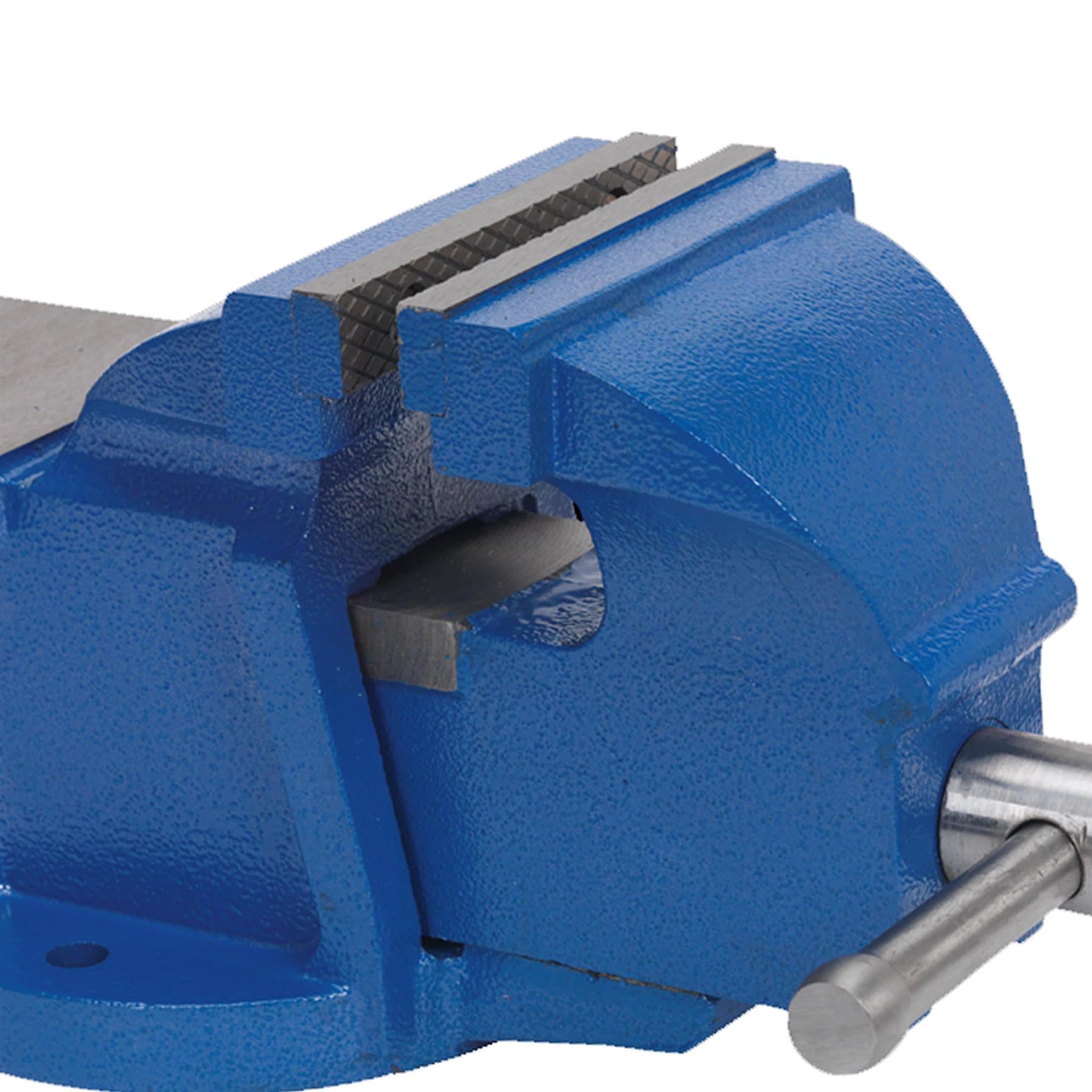 Sealey Vice 125mm Fixed Base Professional Heavy-Duty - CV125XT
