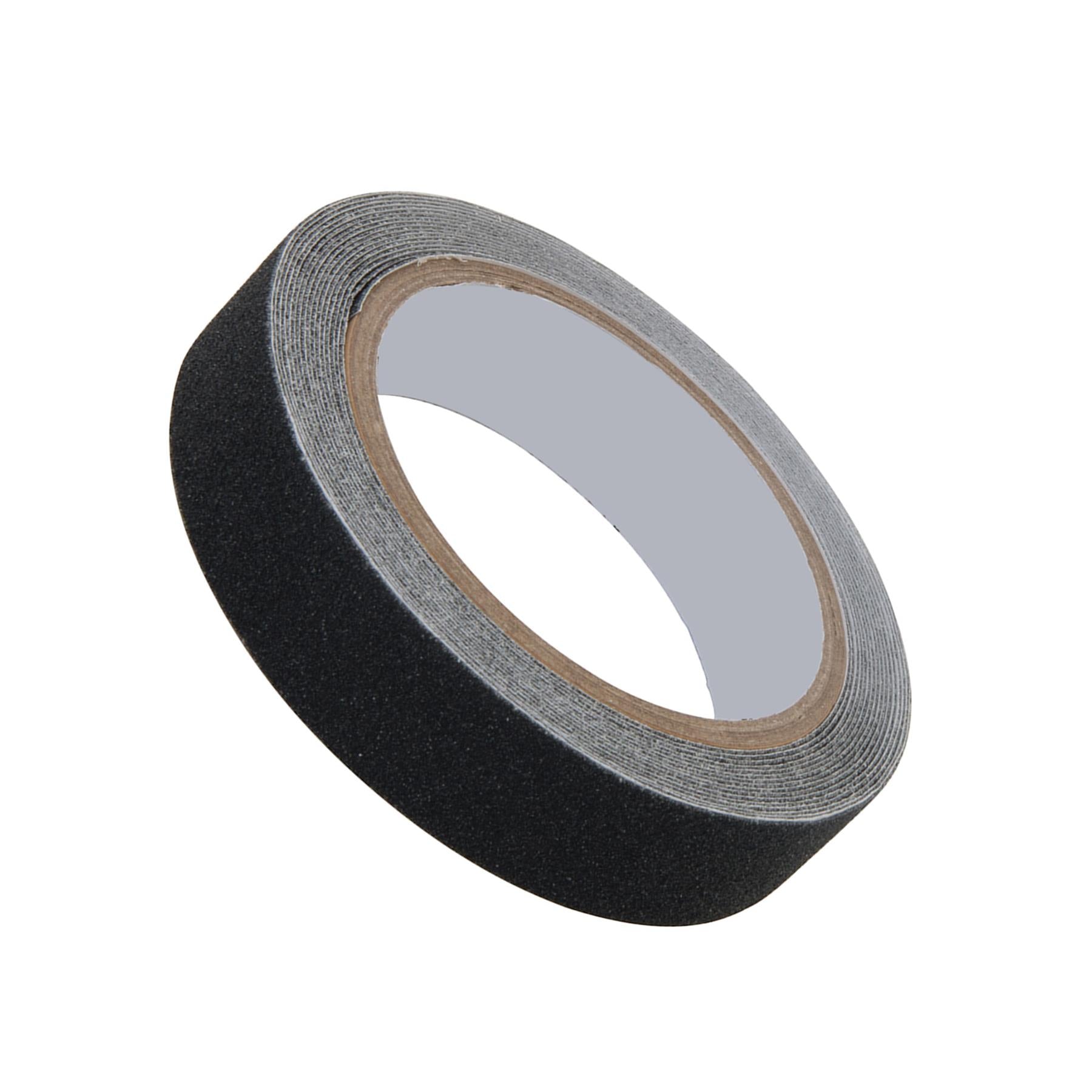 Fixman Anti-Slip Tape 24mm x 5m Black 190274 Sticky Roll Slipery Surfaces Ramps