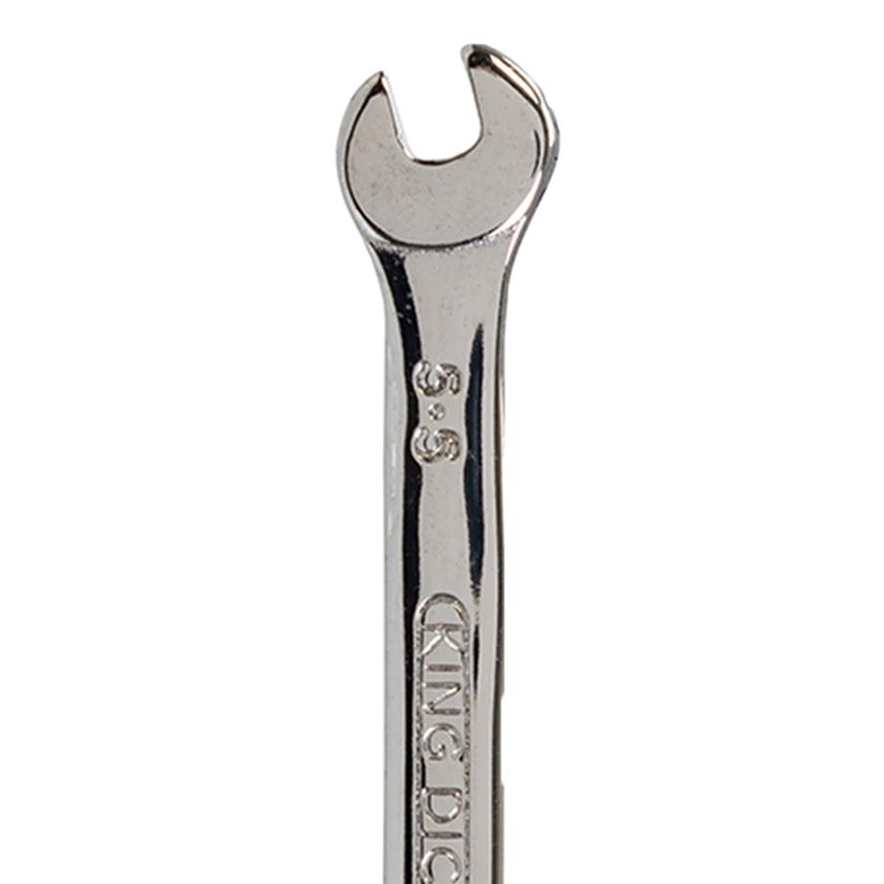King Dick 5.5mm x 7mm Metric Open Ended Spanner Wrench