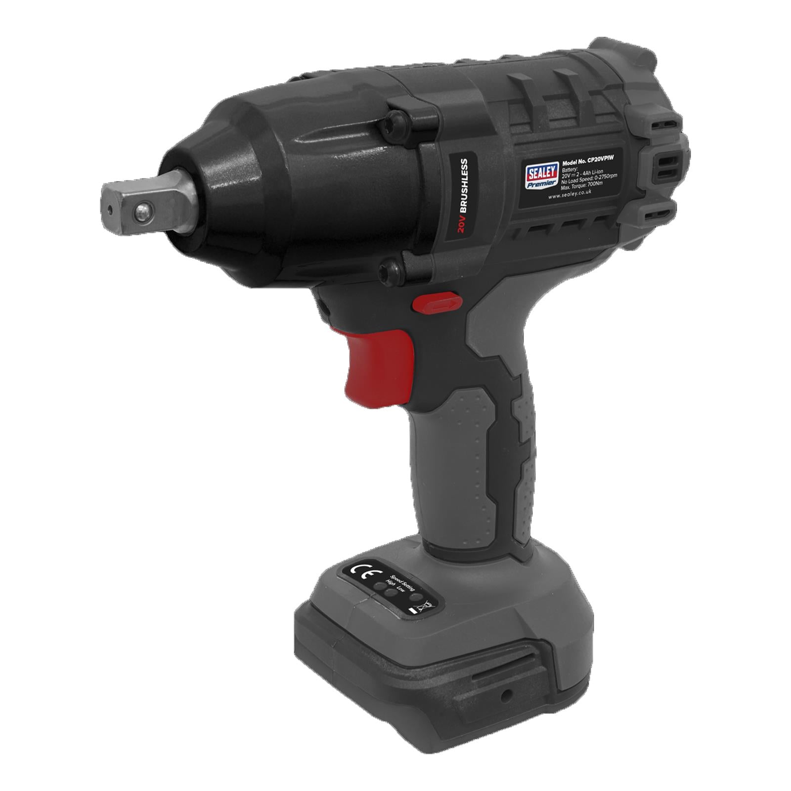 Impact Wrench Kit From Sealey 1/2" SQ Drive 700NM 20V - 2 Batteries
