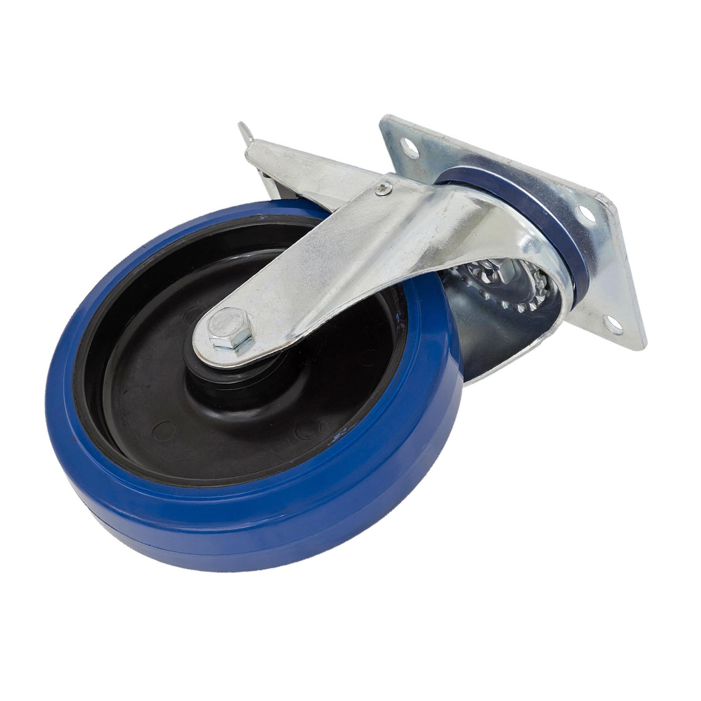Sealey Heavy-Duty Elastic Swivel Castor Wheel With Total Lock 100m