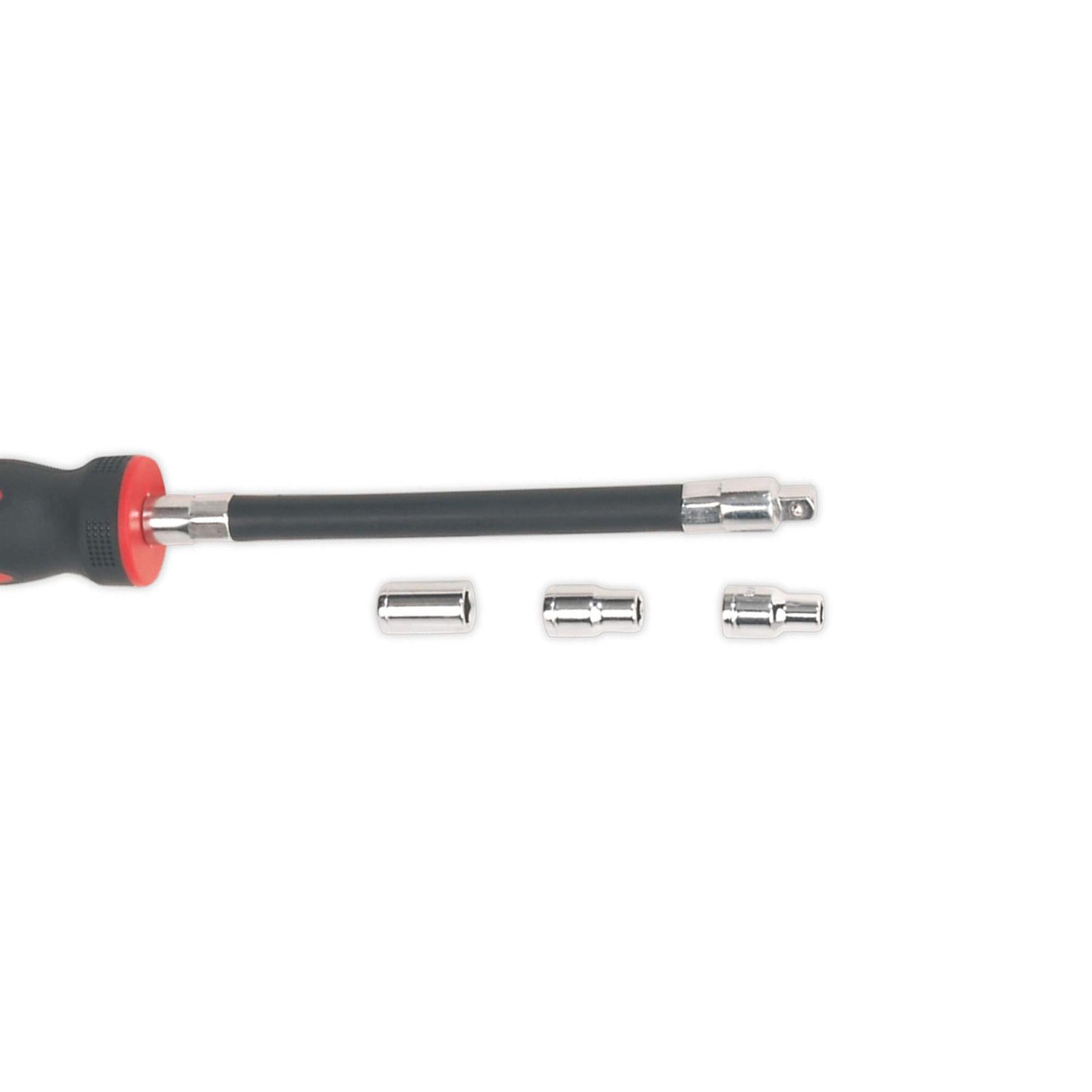 Sealey Flexible Hose Clip Nut Driver Set 4pc 5, 6 & 7mm