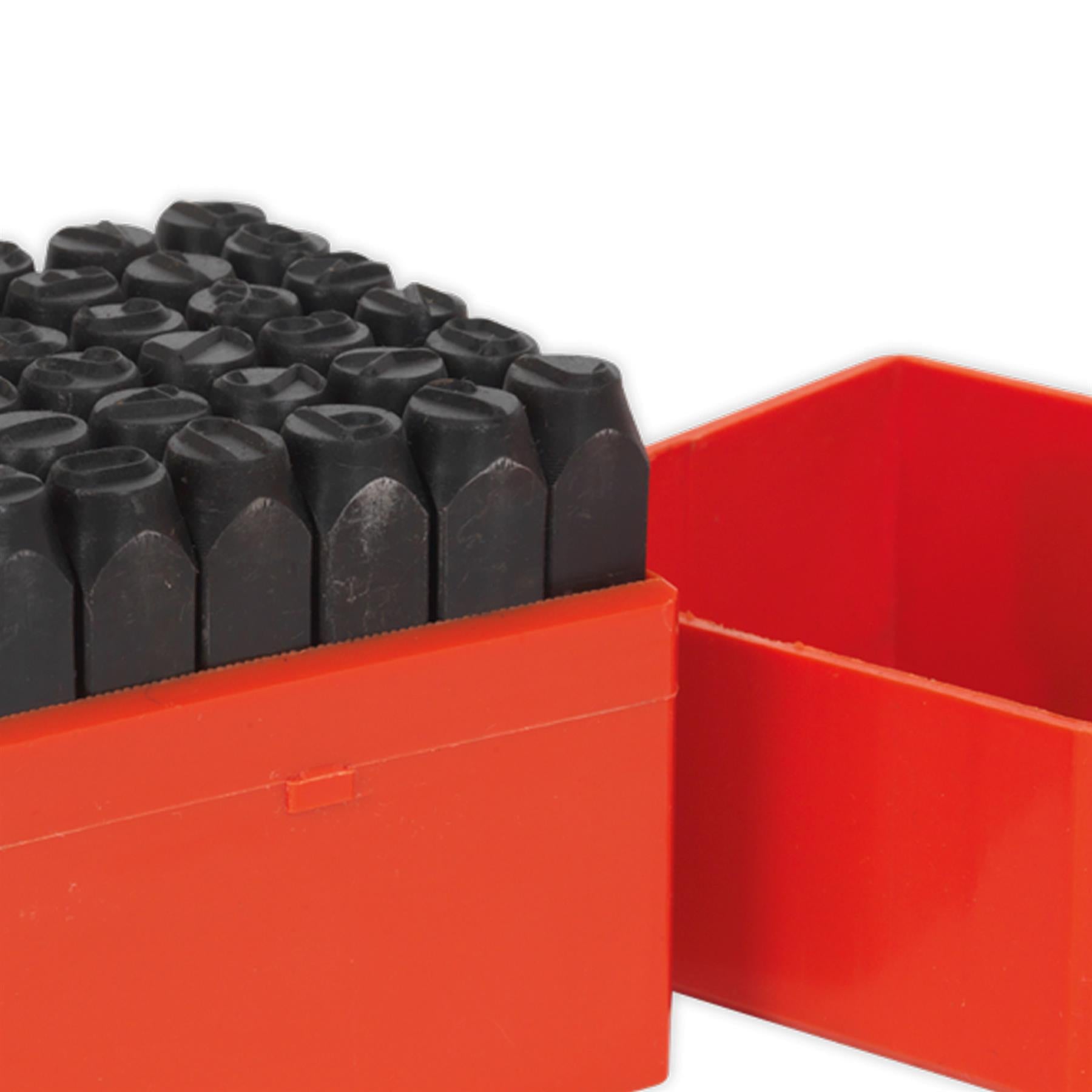 Sealey Letter & Number Punch Set 36pc 10mm