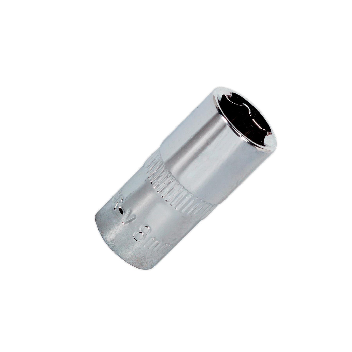 Sealey WallDrive Socket 8mm 1/4"Sq Drive Fully Polished