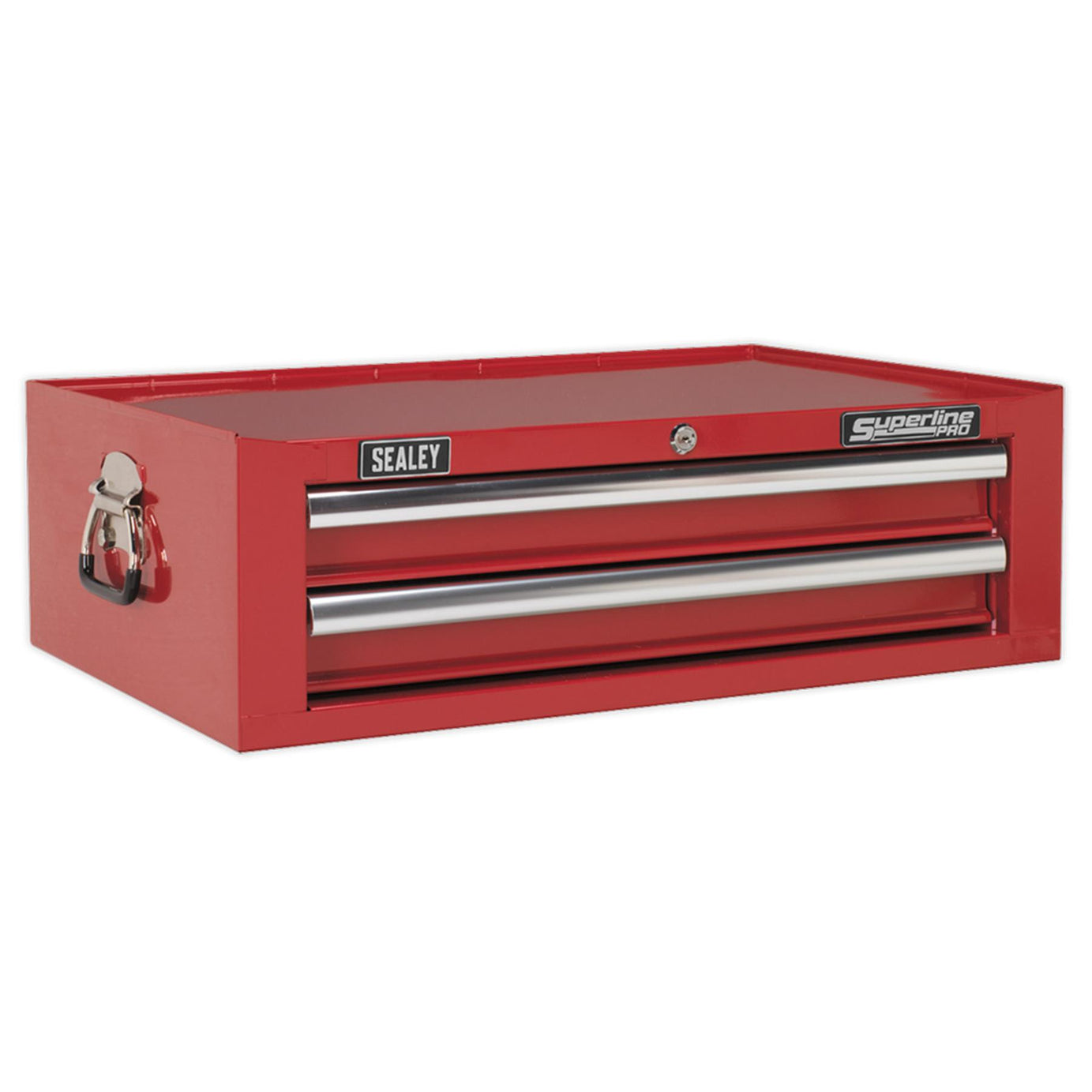 Sealey Mid-Box 2 Drawer with Ball Bearing Slides - Red