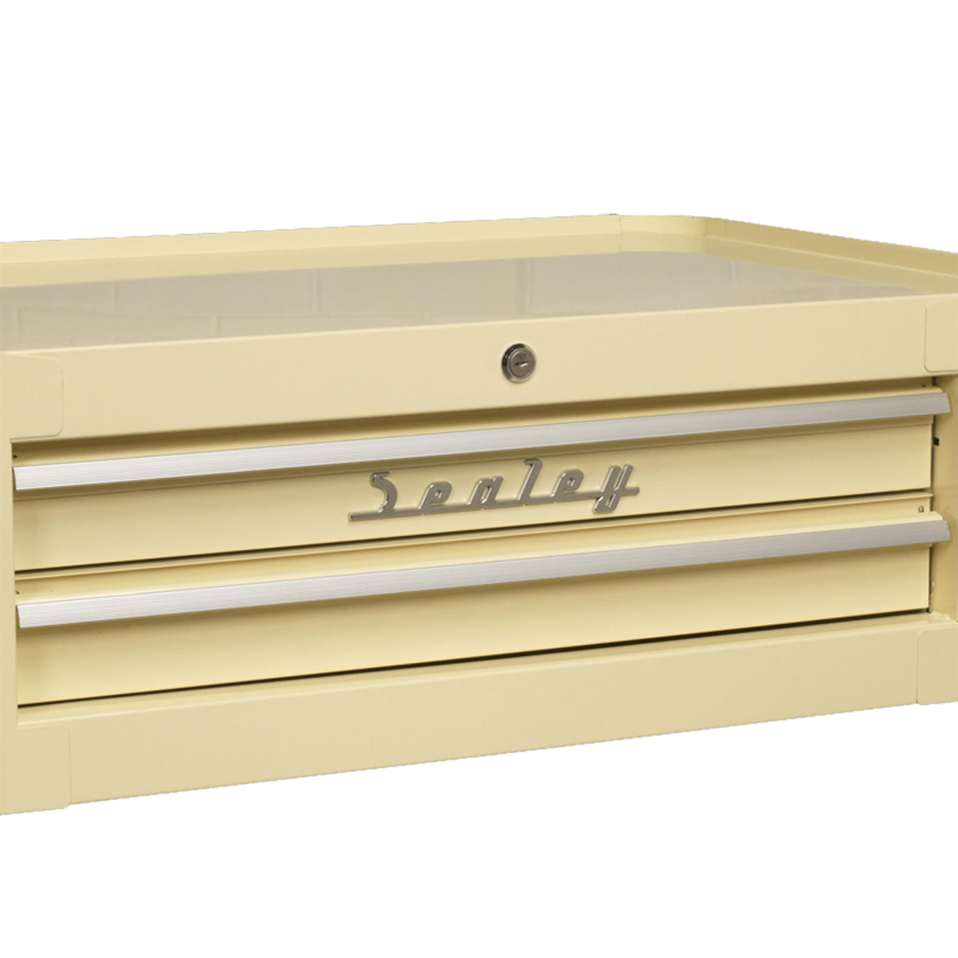 Sealey Mid-Box 2 Drawer Retro Style. two drawers with ball bearing slides