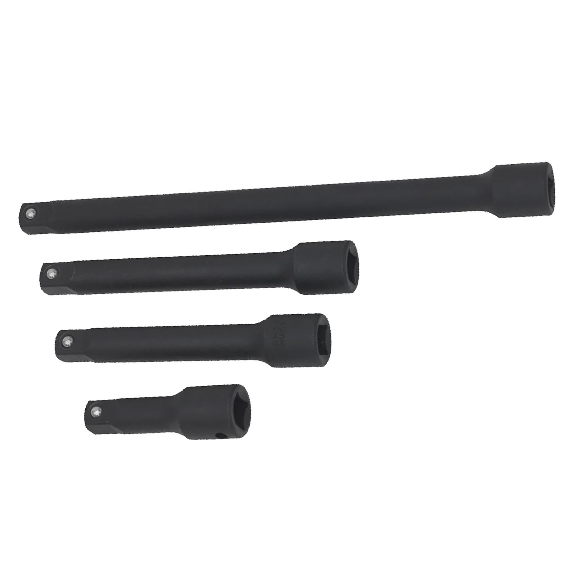 Sealey Impact Extension Bar Set 4pc 1/2"Sq Drive