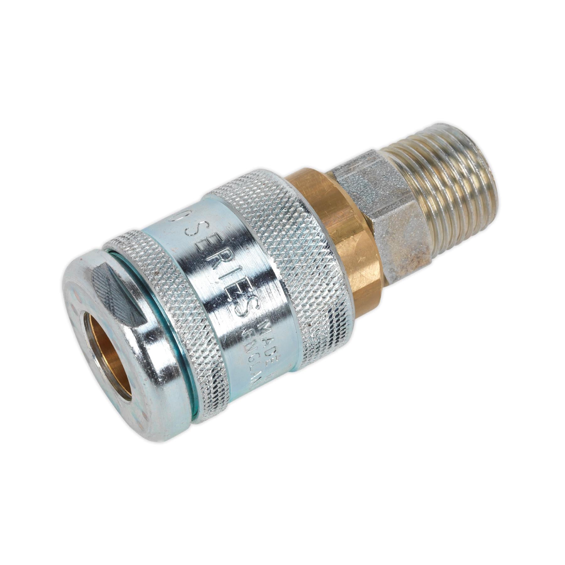 Sealey Coupling Body Male 1/2"BSPT Heavy Duty Air Tool Accessories Couplings