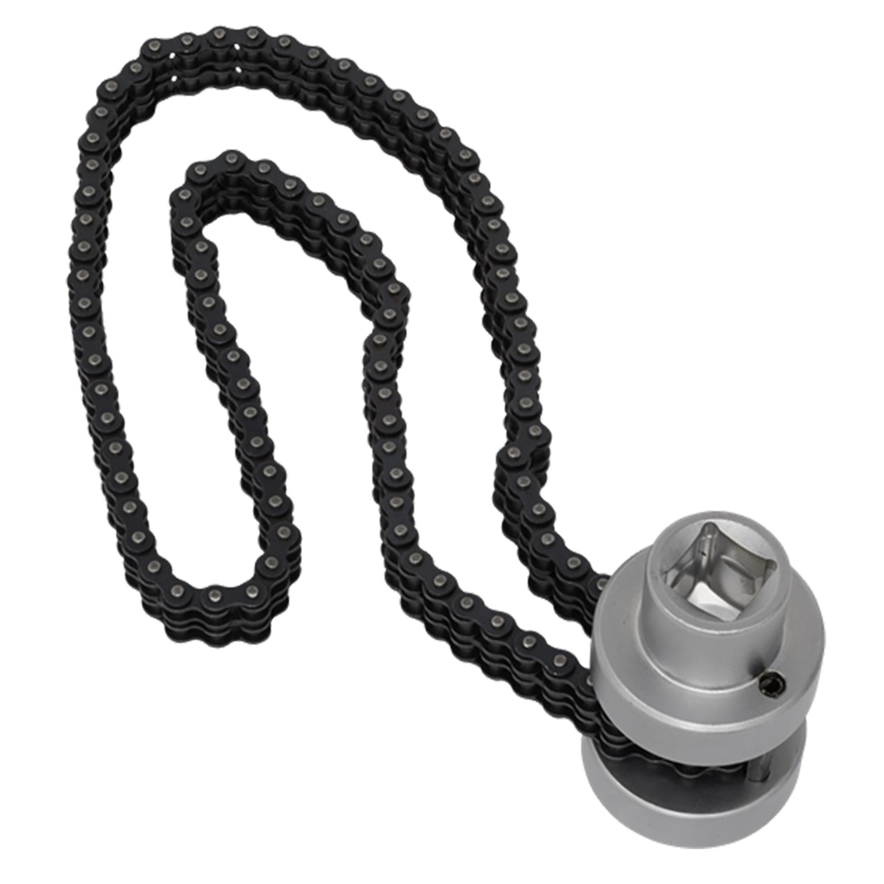 Sealey Oil Filter Chain Wrench 60-115mm 1/2"Sq Drive