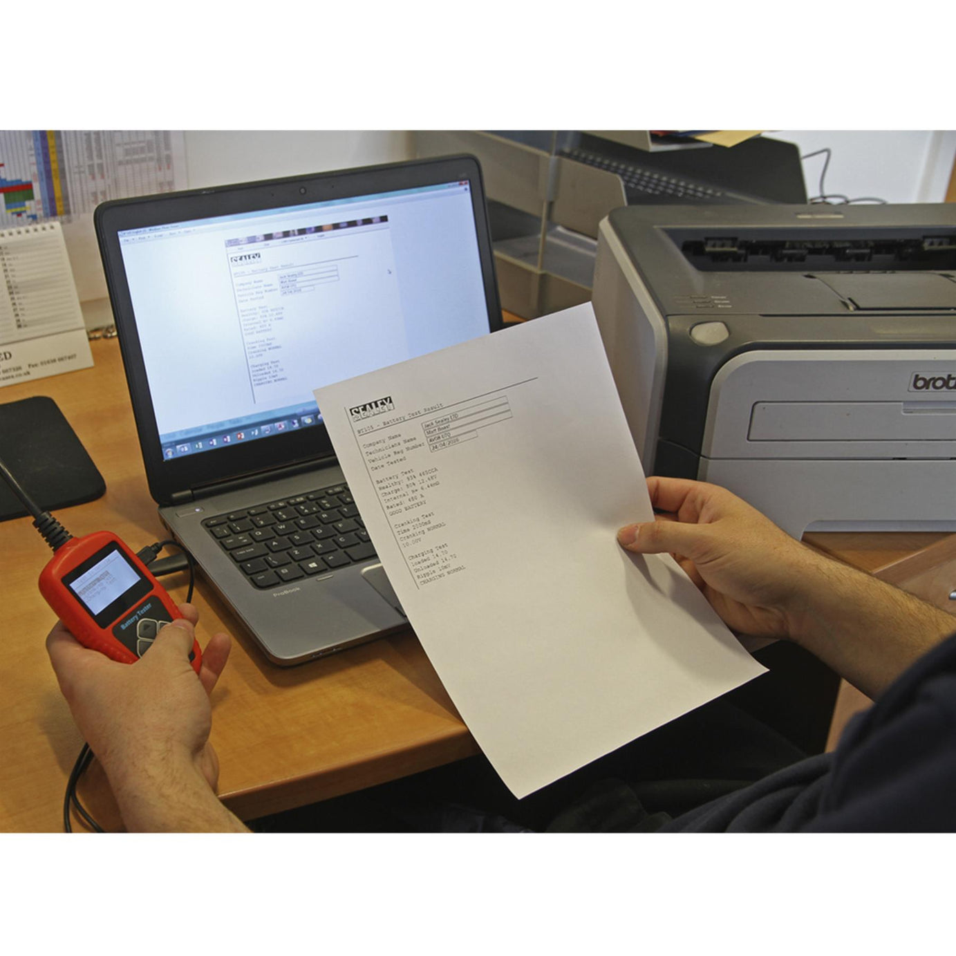 Sealey Digital Battery & Alternator Tester 12V