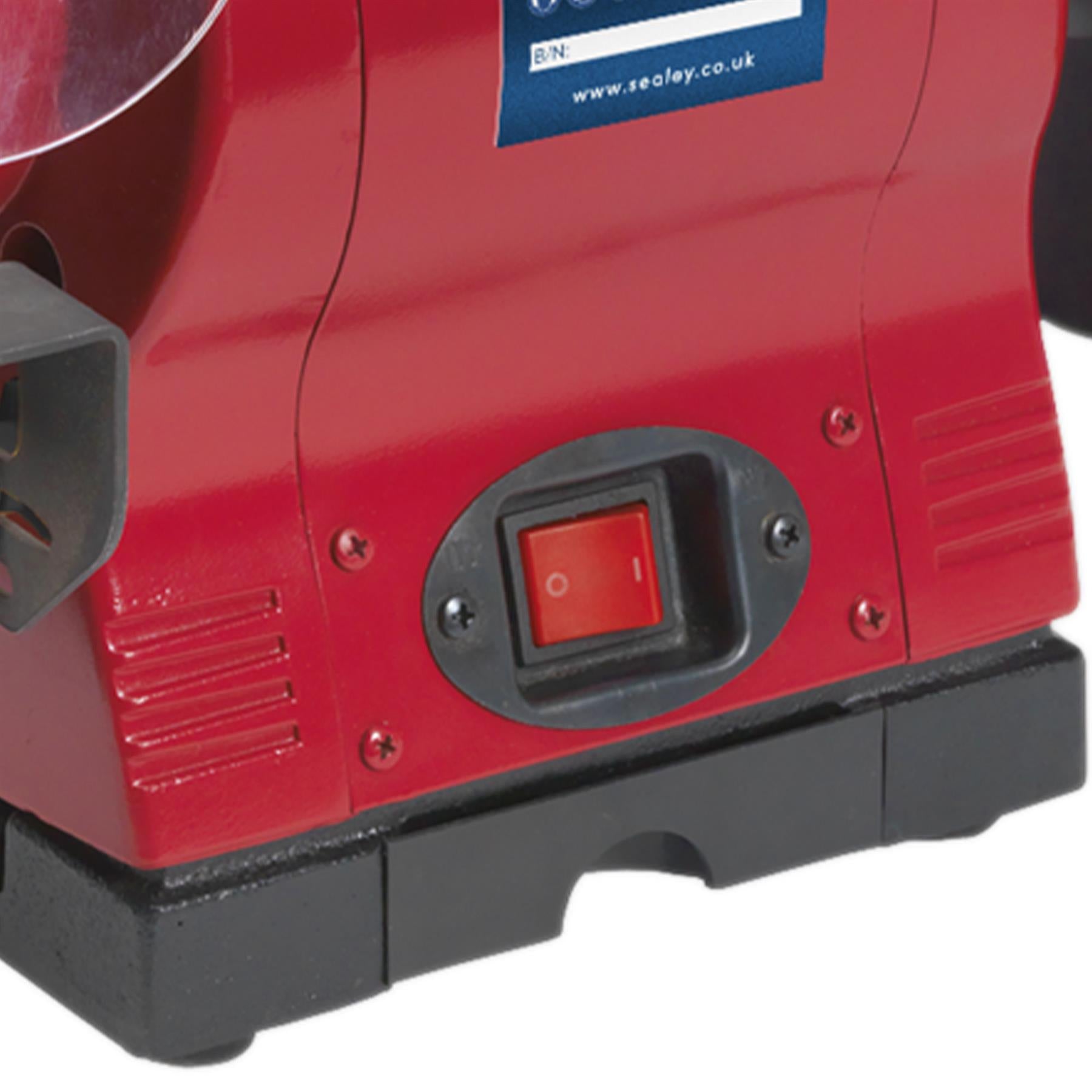 Sealey Bench Grinder 200mm with Work Light 550W/230V