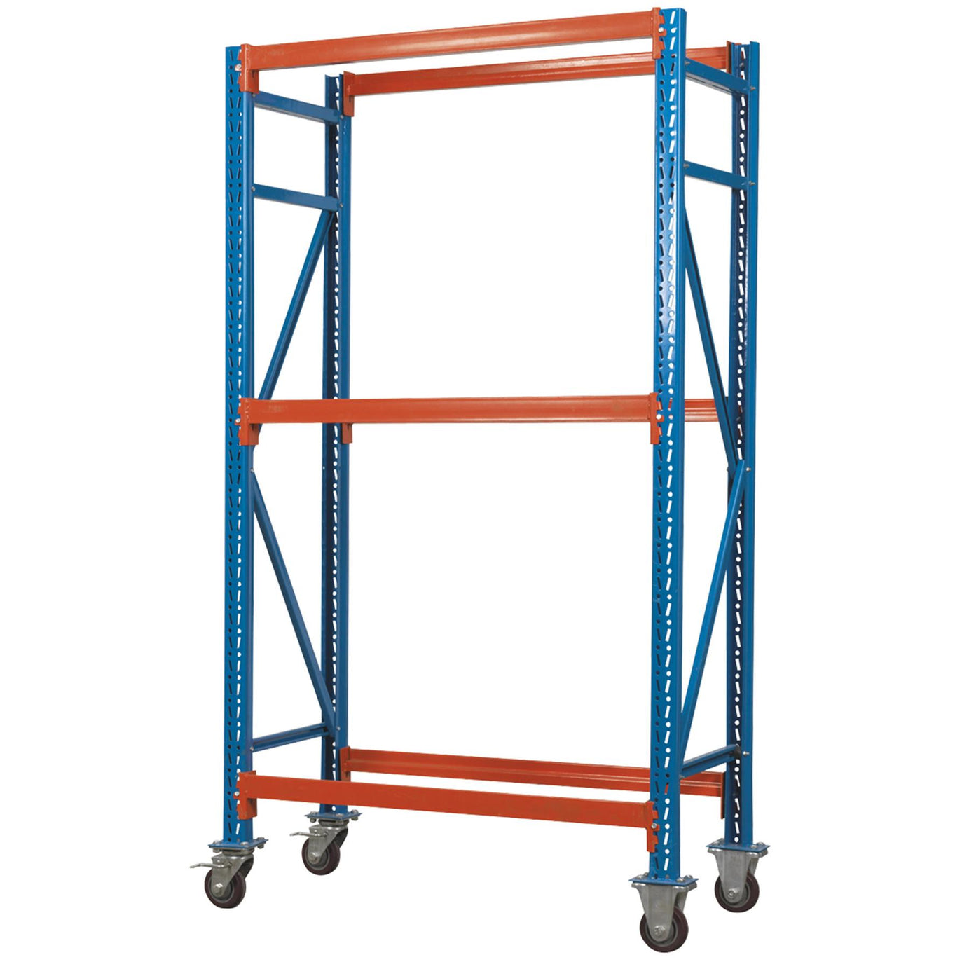 Sealey Two Level Mobile Tyre Rack 200kg Capacity Per Level