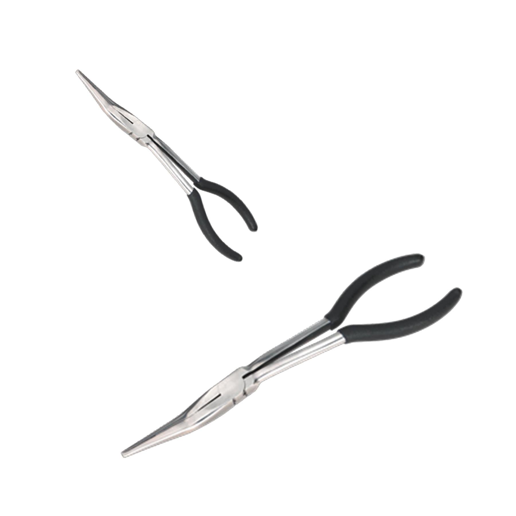 Sealey Needle Nose Pliers 275mm Offset Garage Workshop DIY