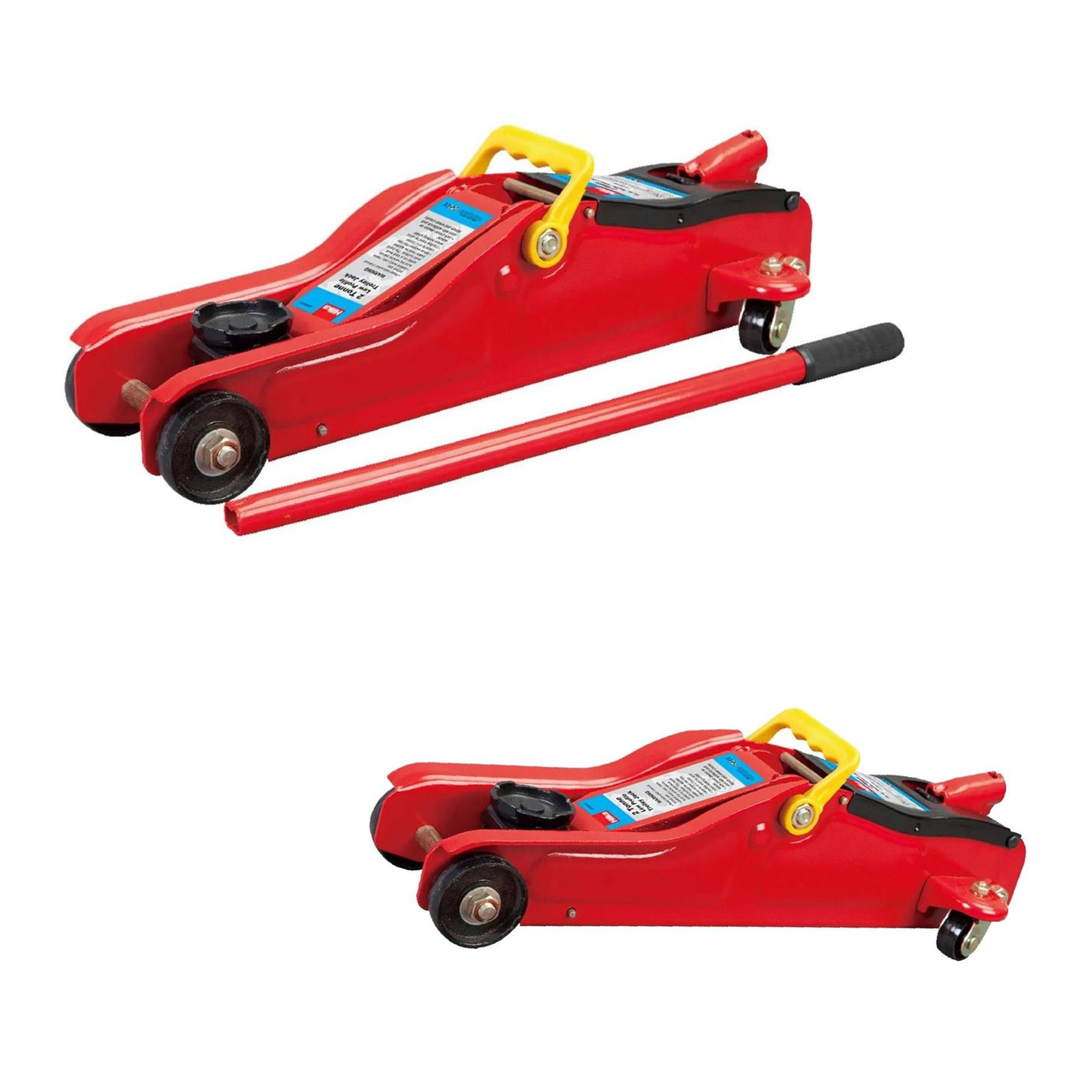 Compact 2 Tonne Low Profile Trolley Jack