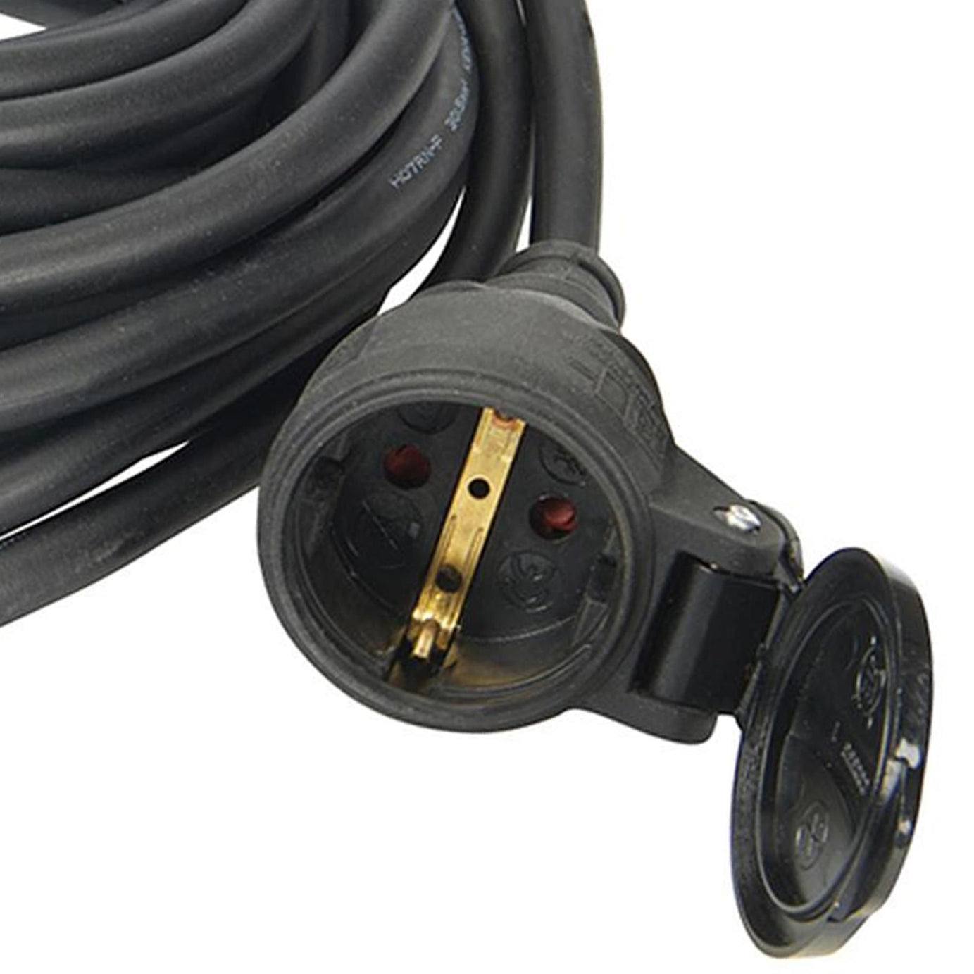 European Type F Schuko Extension Lead 10 Meter F Cee 7/4 Socket & Schuko Cee 7/7