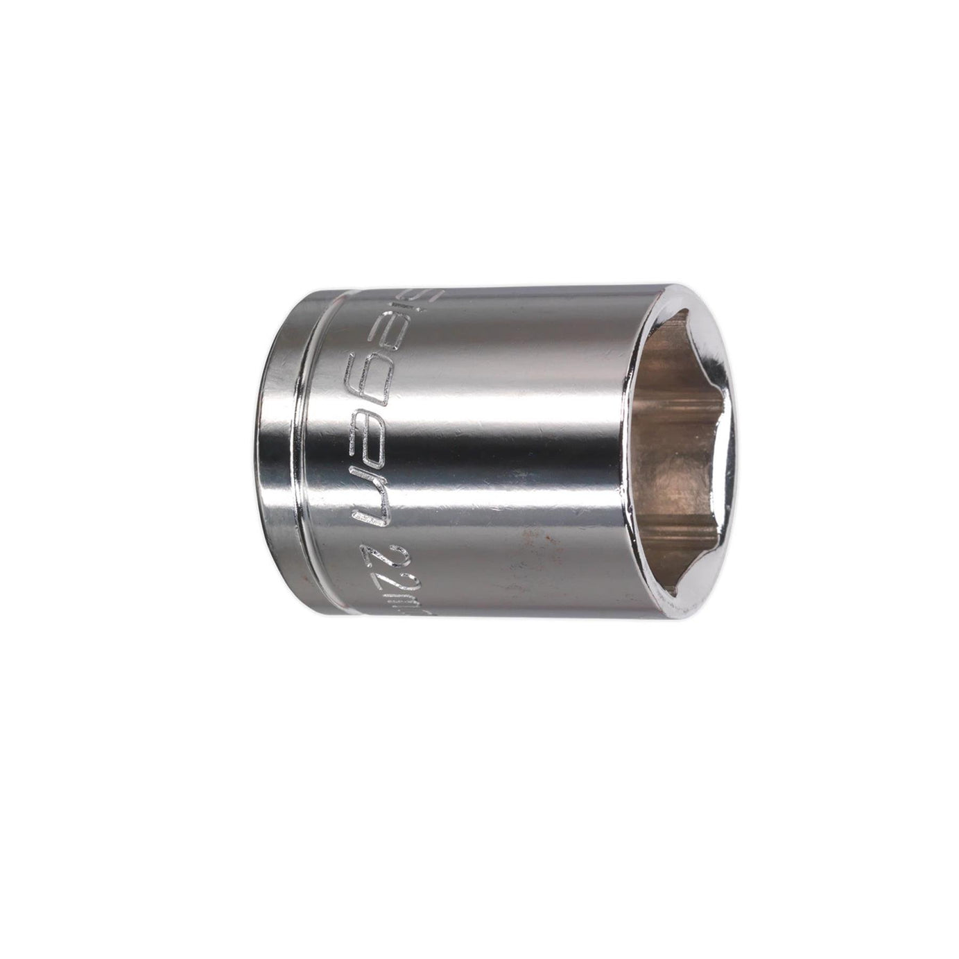 Sealey WallDrive® Socket 22mm 1/2"Sq Drive Mirror Finished