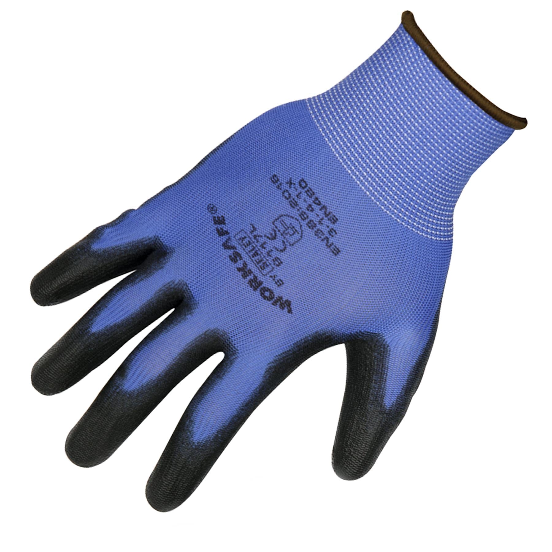 Sealey Lightweight Precision Grip Gloves (Large) - Pack of 6 Pairs