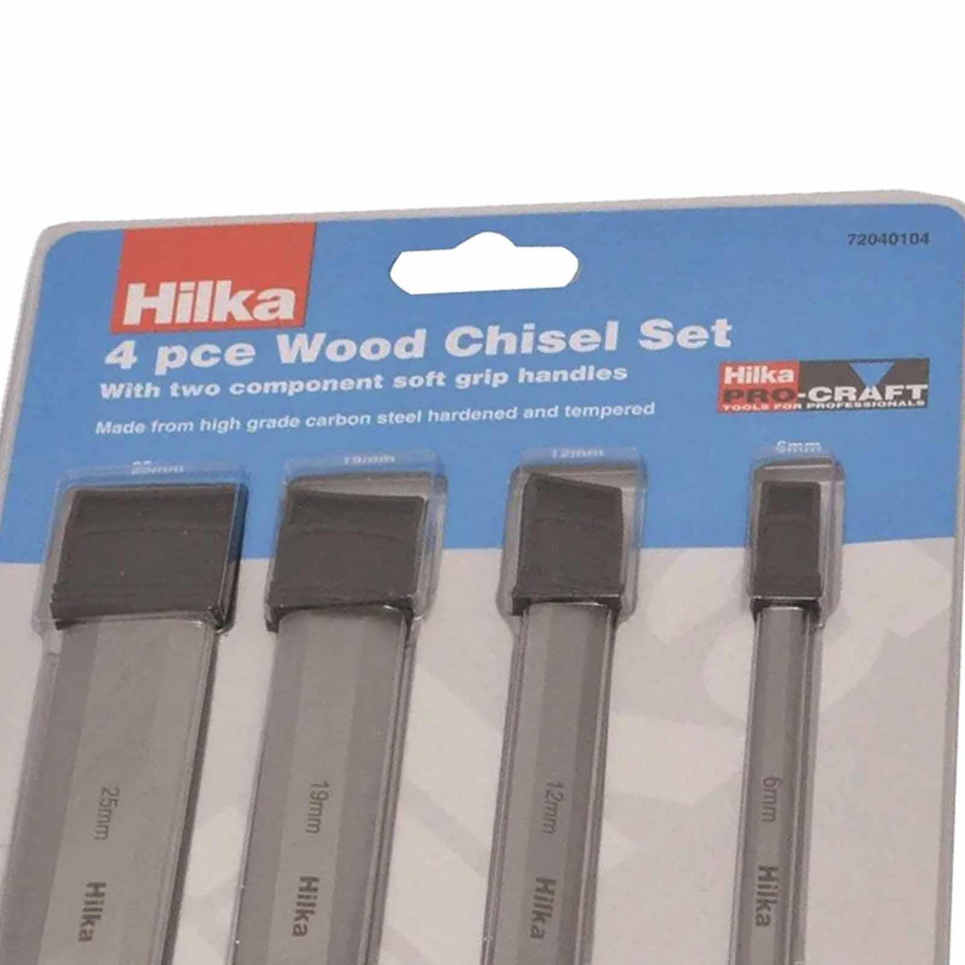 Wood Chisel Set Soft Grip