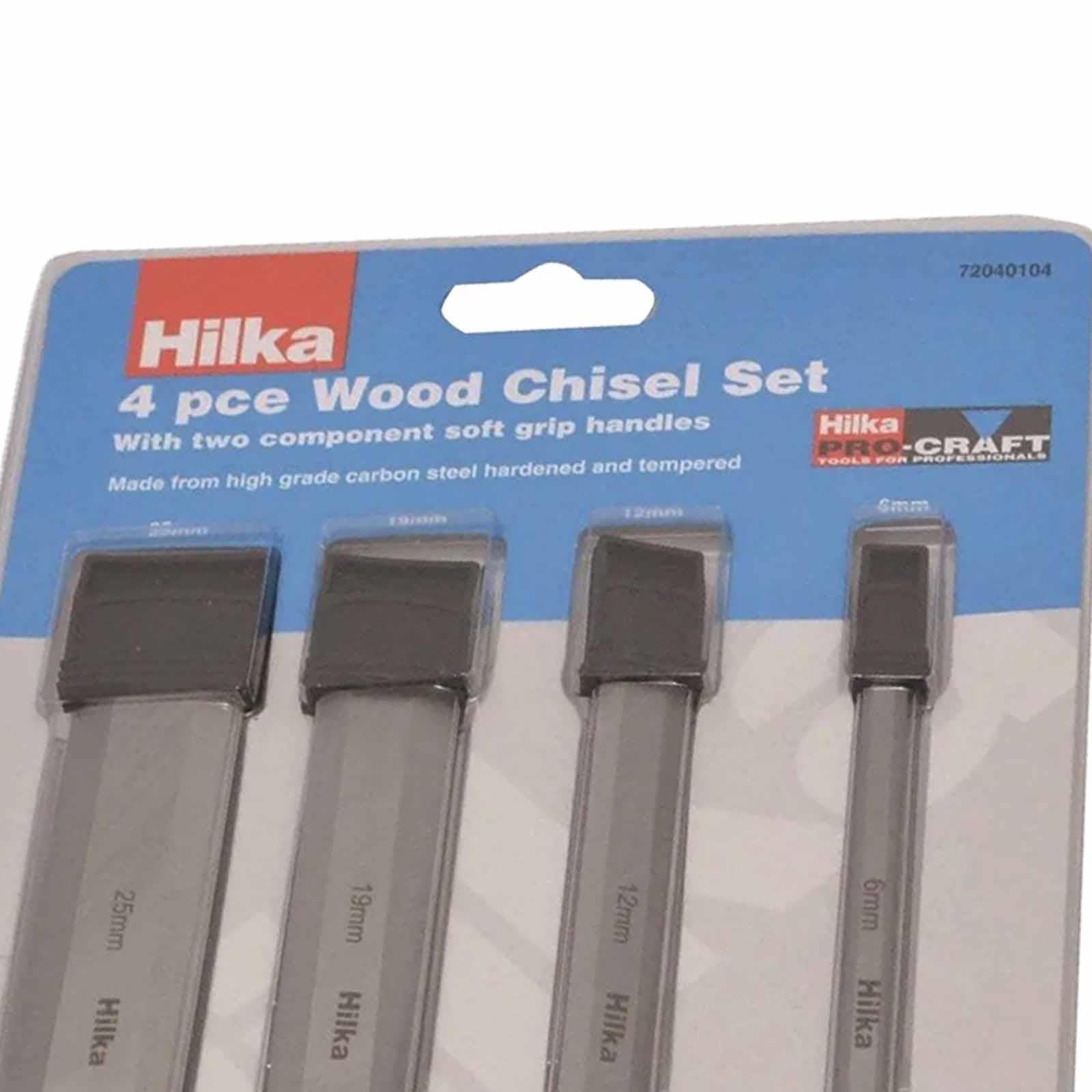 Wood Chisel Set Soft Grip