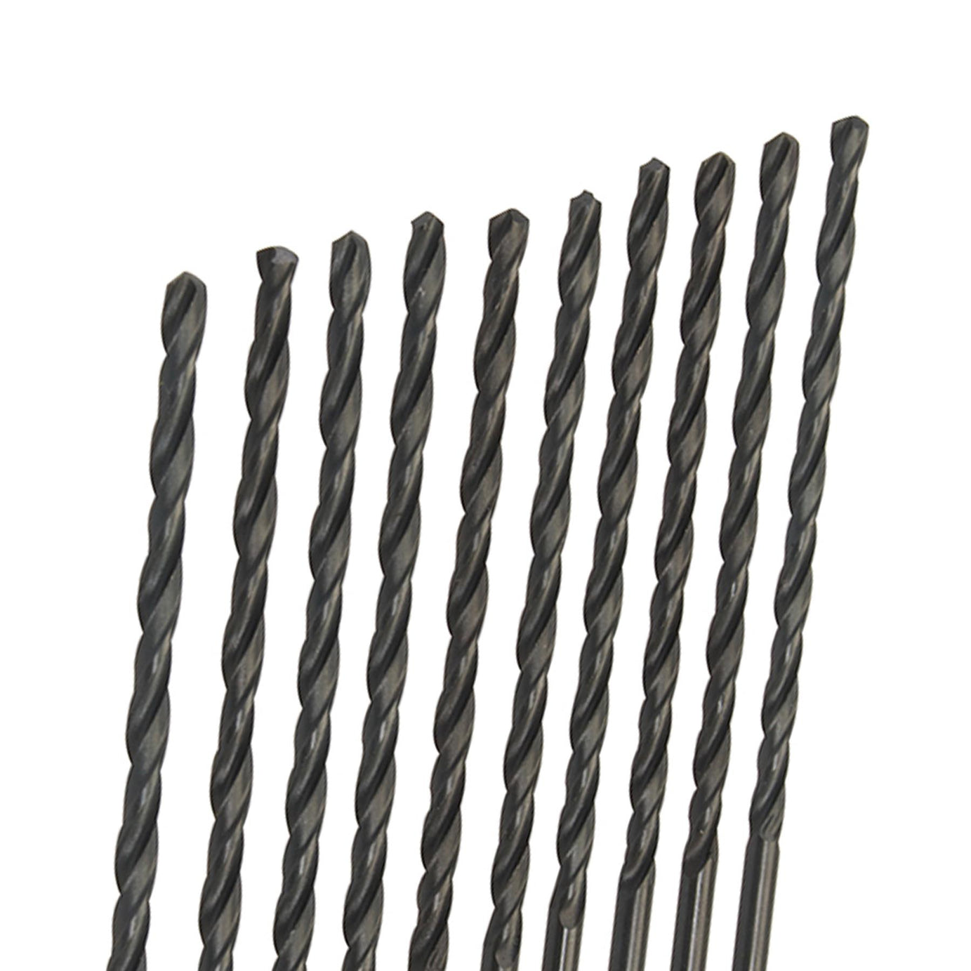 Long HSS Metric Jobber Drill Bits 4mm x 119mm Metal Steel Wood Plastic 10pk