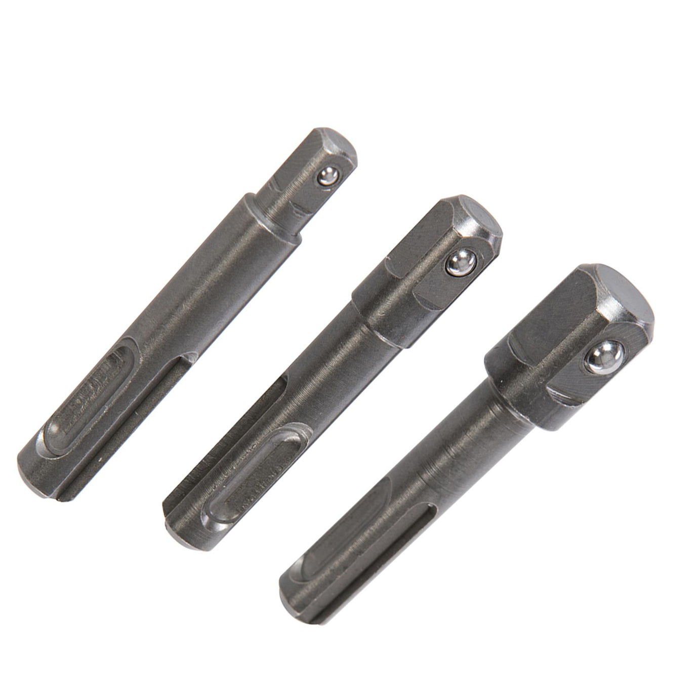 3Pce Sds Plus Socket Driver Set 1/4", 3/8" & 1/2" Chrome Vanadium Steel
