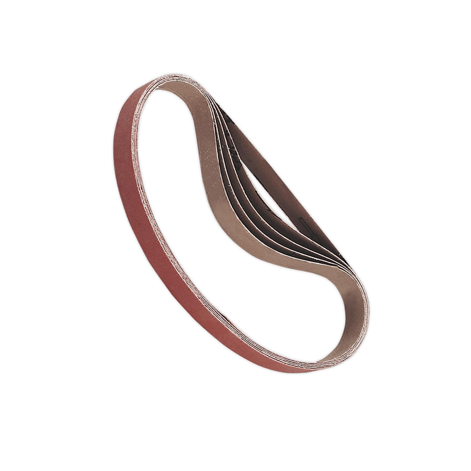 Sealey Sanding Belt 20 x 520mm 100Grit Pack of 5