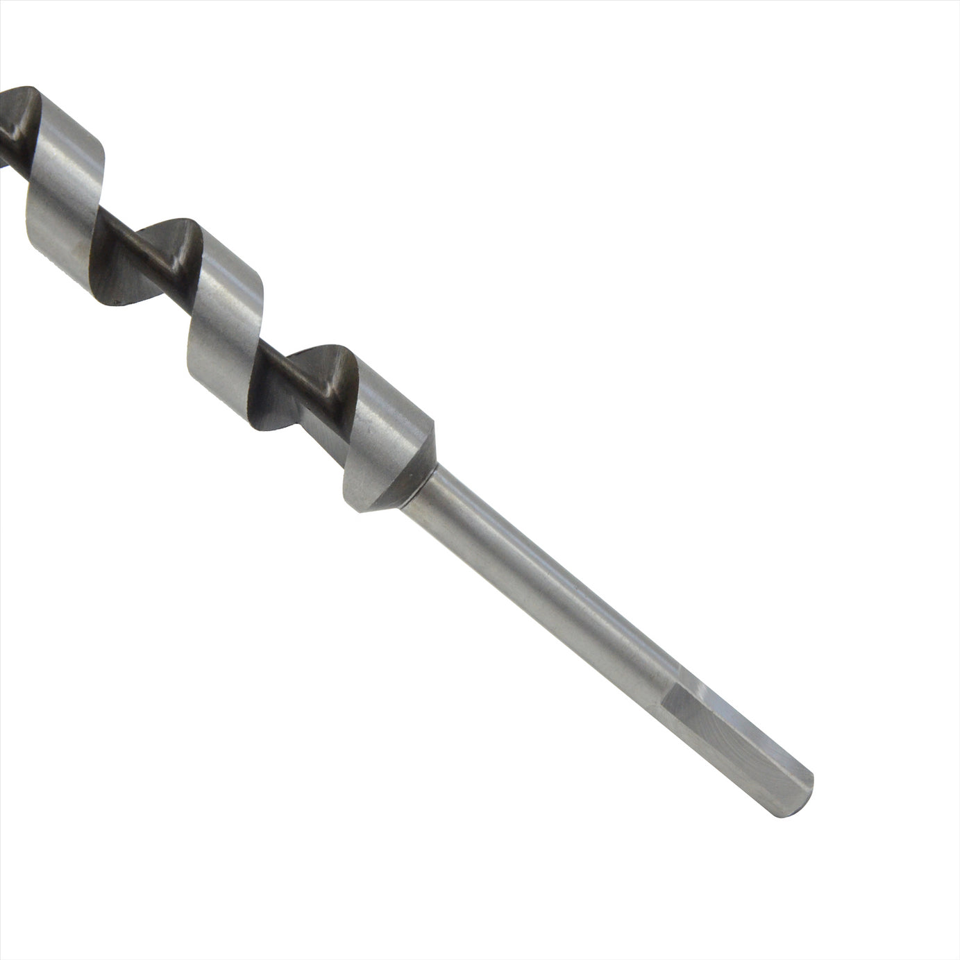 4Pc 600mm Long Auger Drill Bit Set Hex Shank 8mm - 24mm Wood Drilling