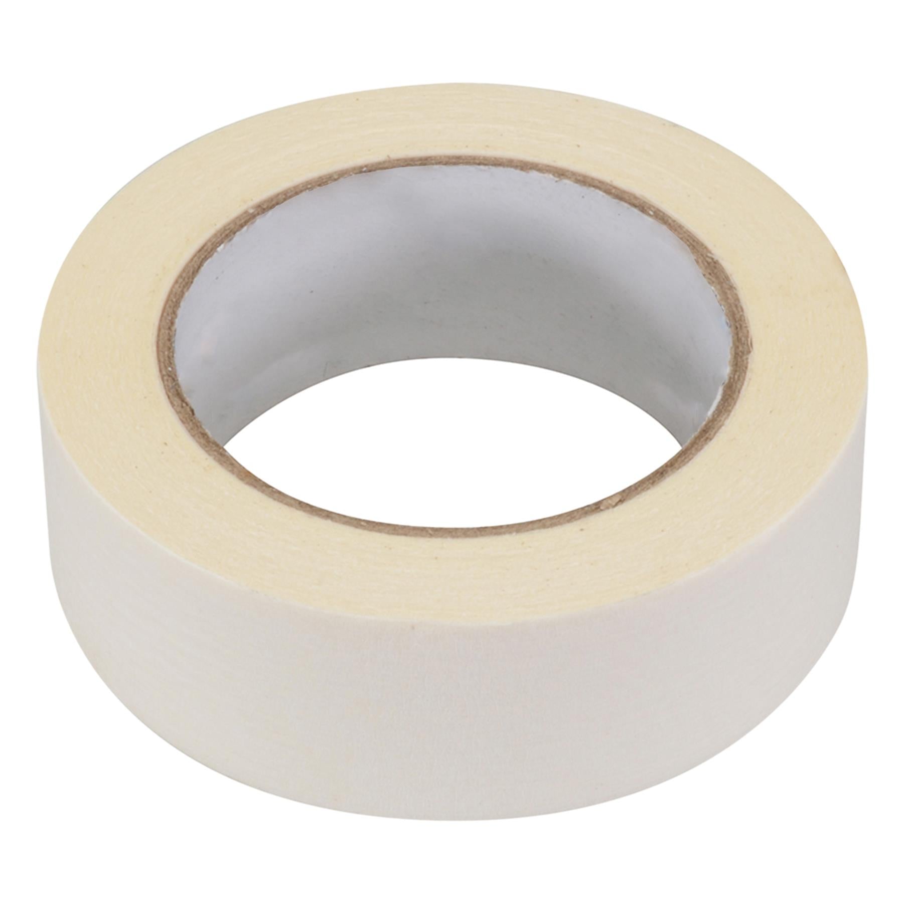 Low Tack Masking Tape - 38mm X 50m Crepe Paper With Low-Adhesion Rubber Adhesive