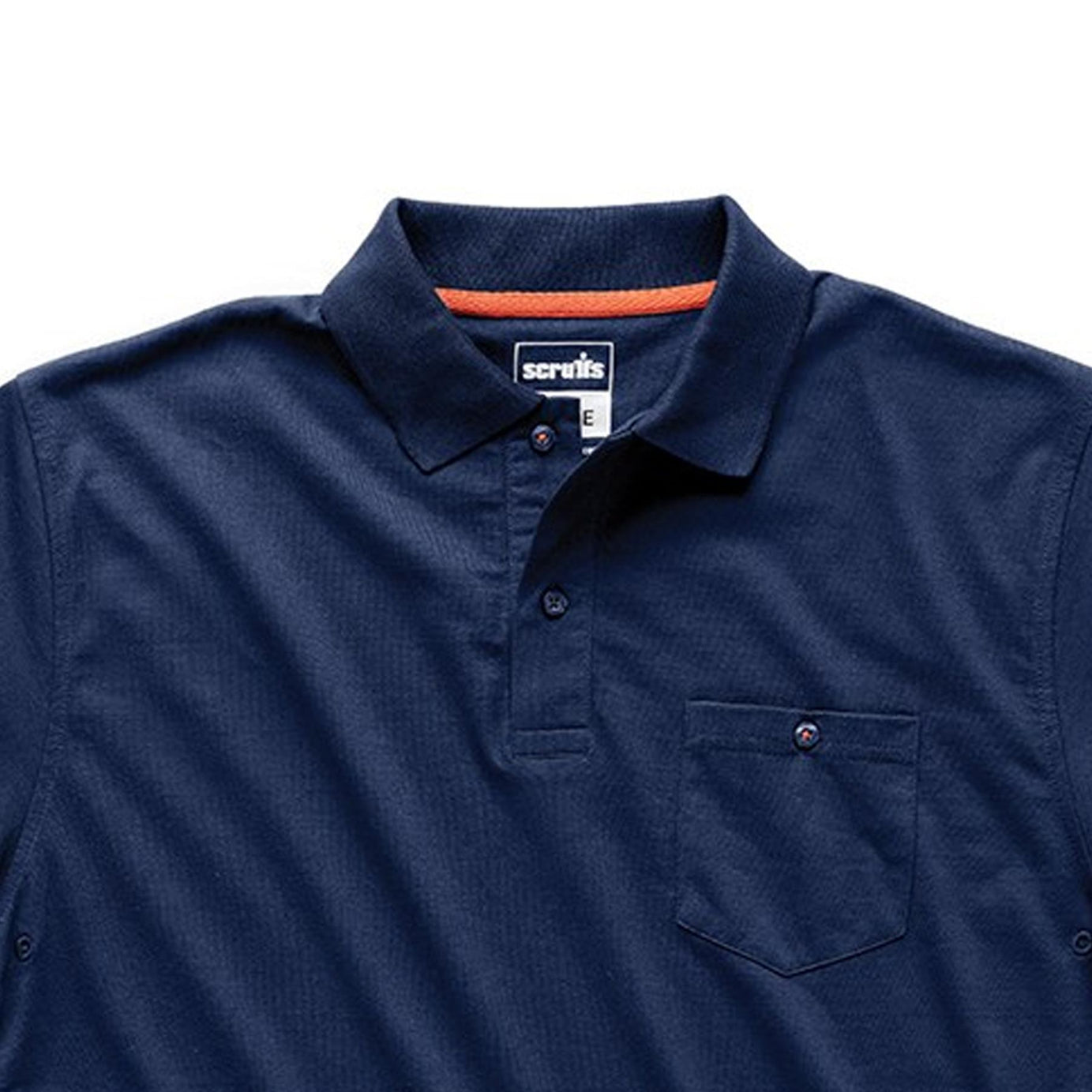 Scruffs Eco Polo Top Work Shirt Navy XS | Short Sleeve Workwear