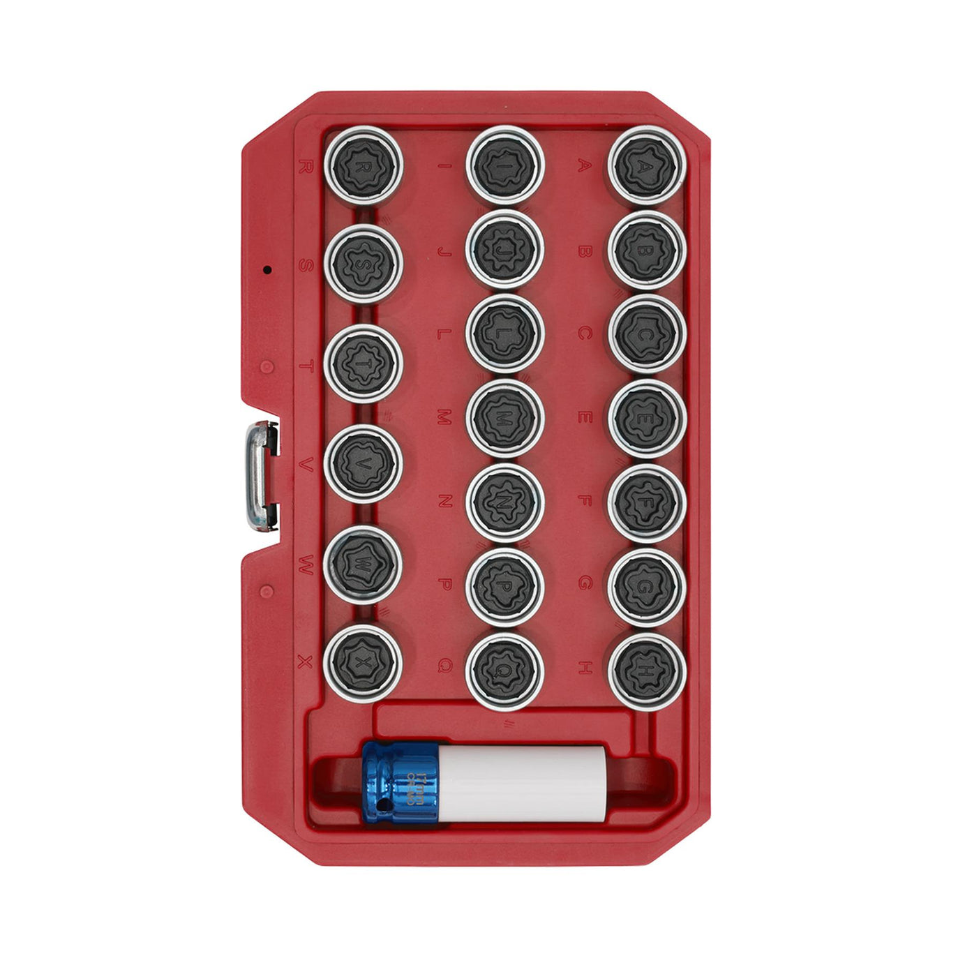 Sealey Locking Wheel Nut Key Set 21pc - Audi 1/2"Sq Drive 17mm