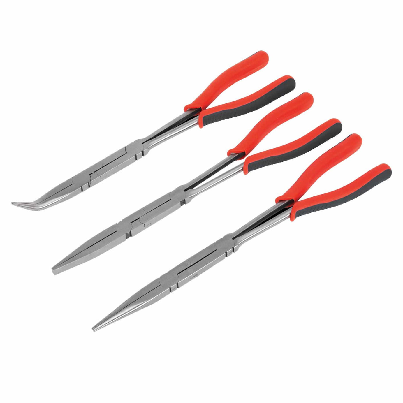 Sealey Double Joint Pliers Set 3pc Long Reach 335mm