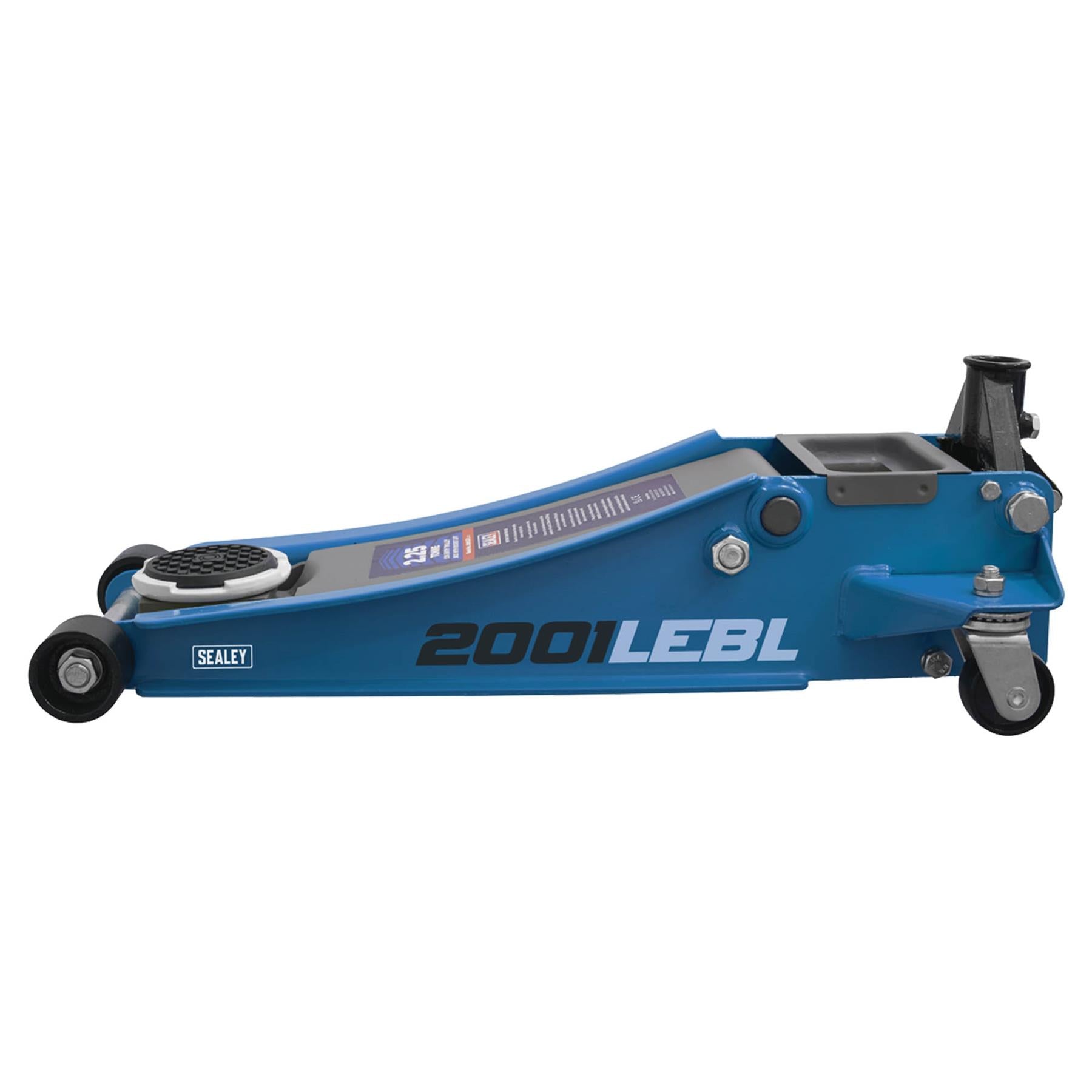 Sealey Trolley Jack 2.25tonne Low Entry Rocket Lift Blue